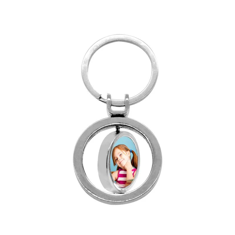 Spinning Photo Keyring