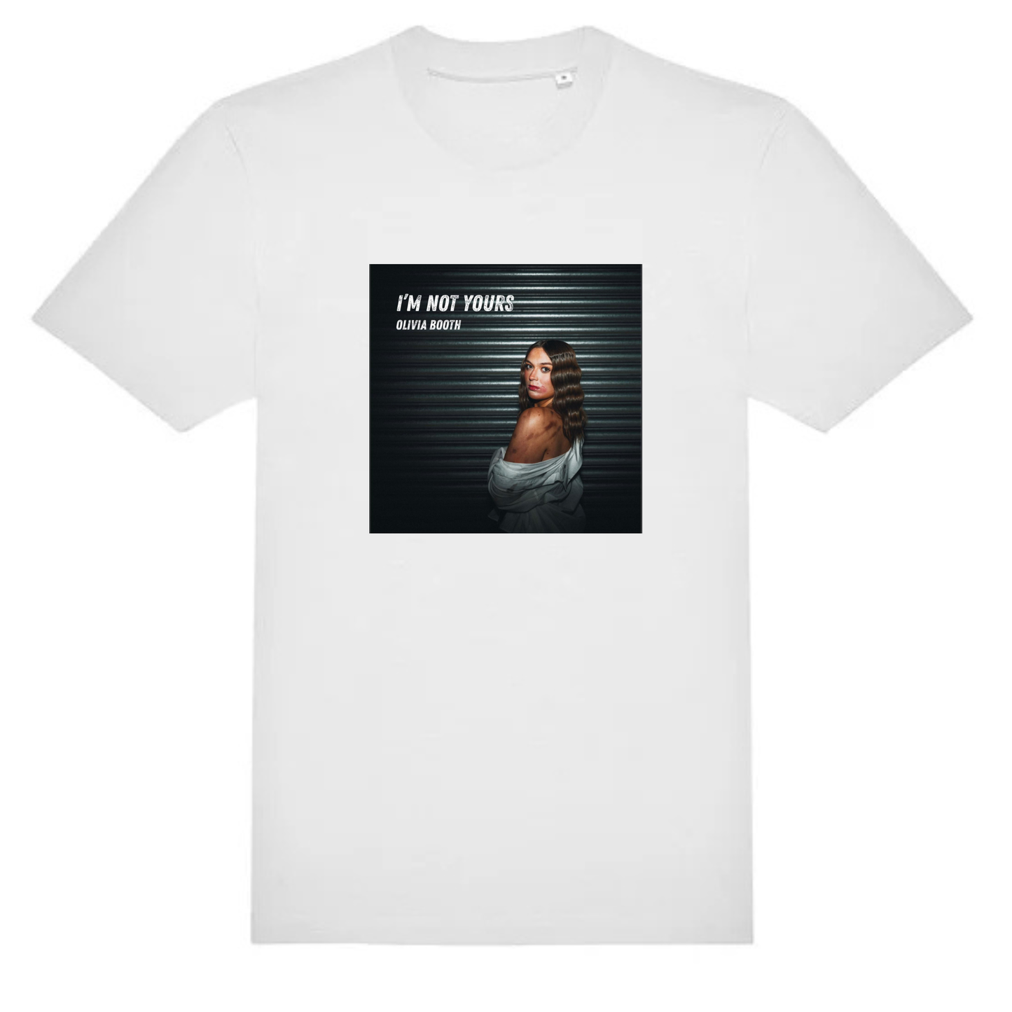 Olivia Booth Album Artwork T-Shirt (WHITE EDITION)