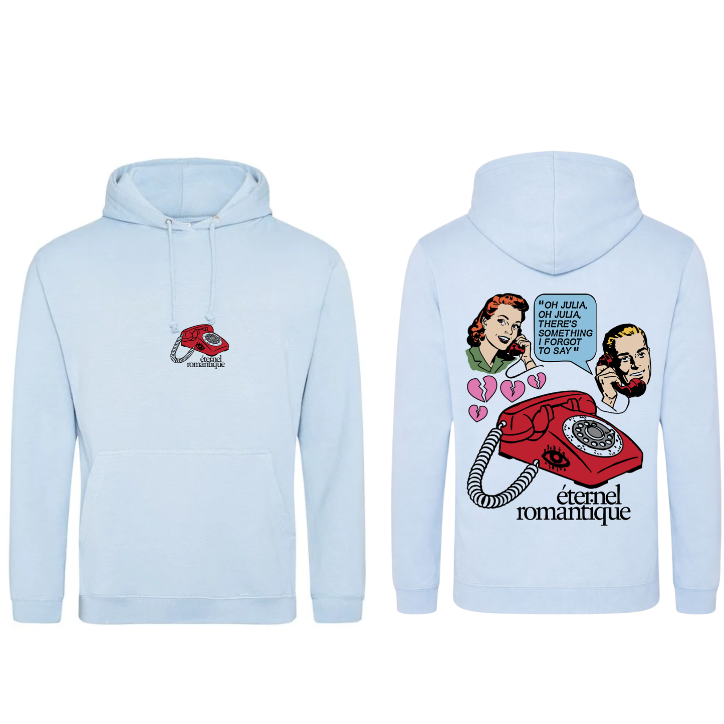 Éternel Romantique Hoodie (BABY BLUE EDITION)