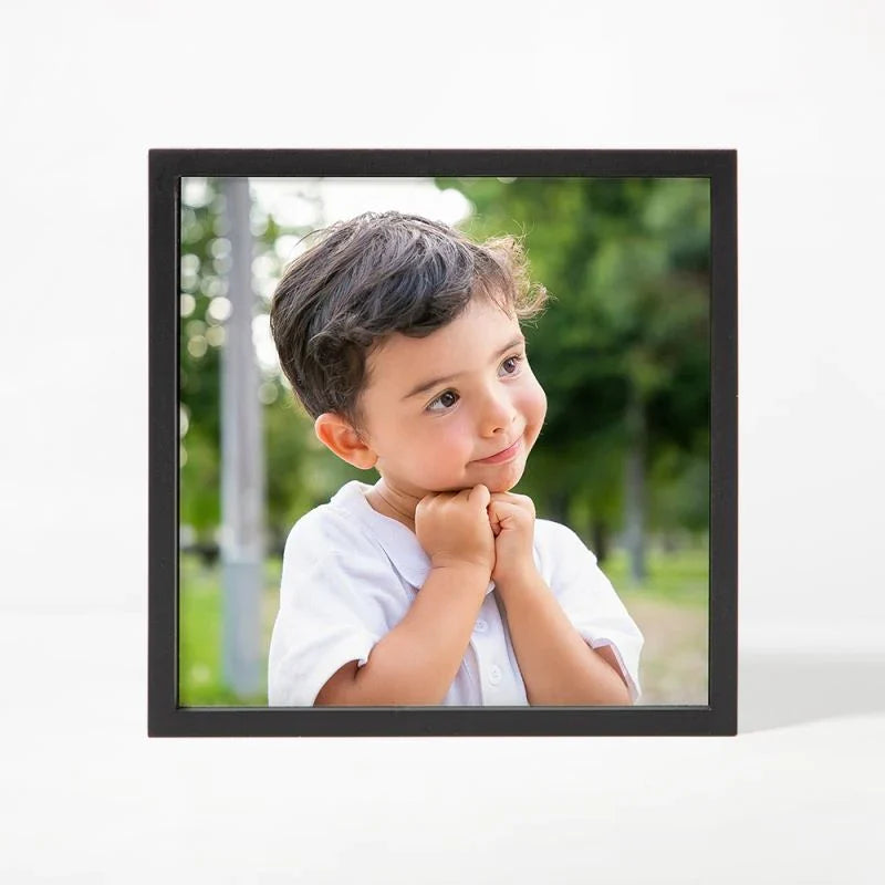 Photo Block Frame - Black / 7.8 x 7.8 inch