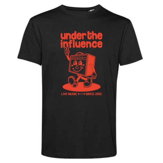 Under The Influence – Black T-Shirt