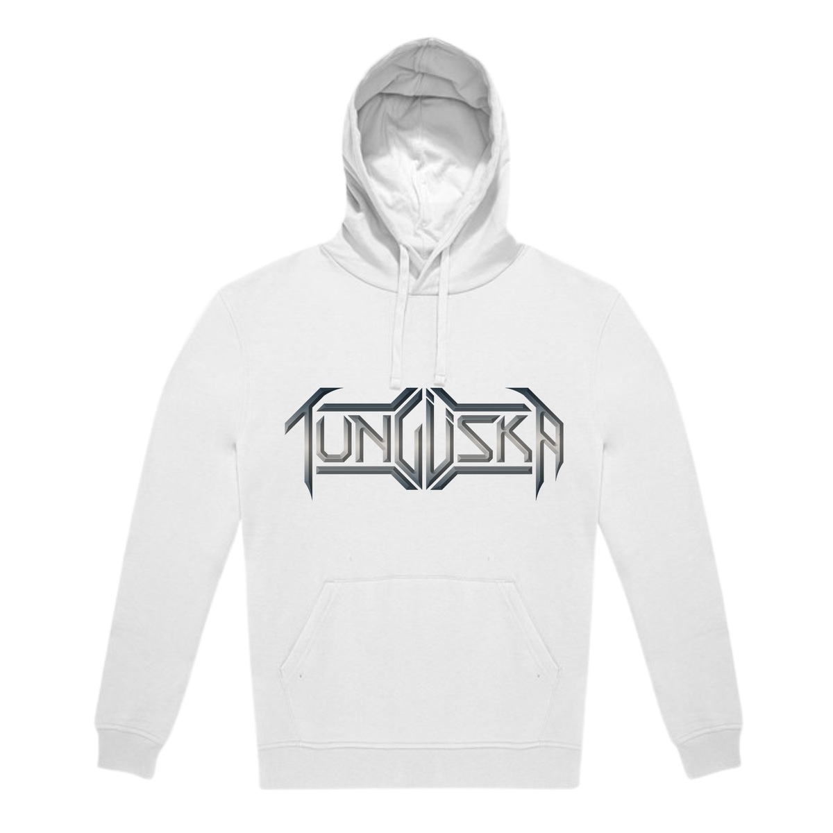 Tunguska Logo Hoodie White