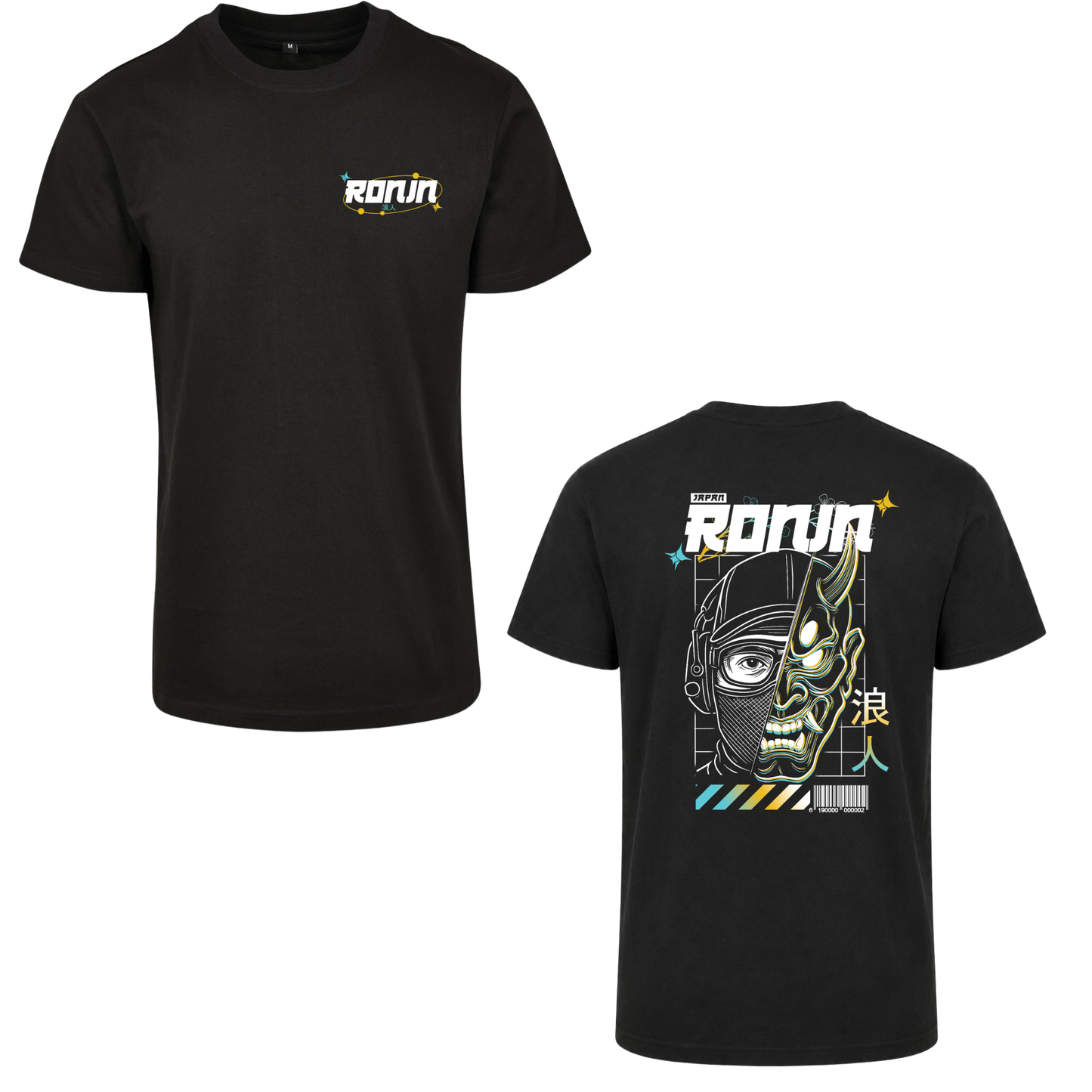 Kurogane Syndicate Ronin Mask Tee