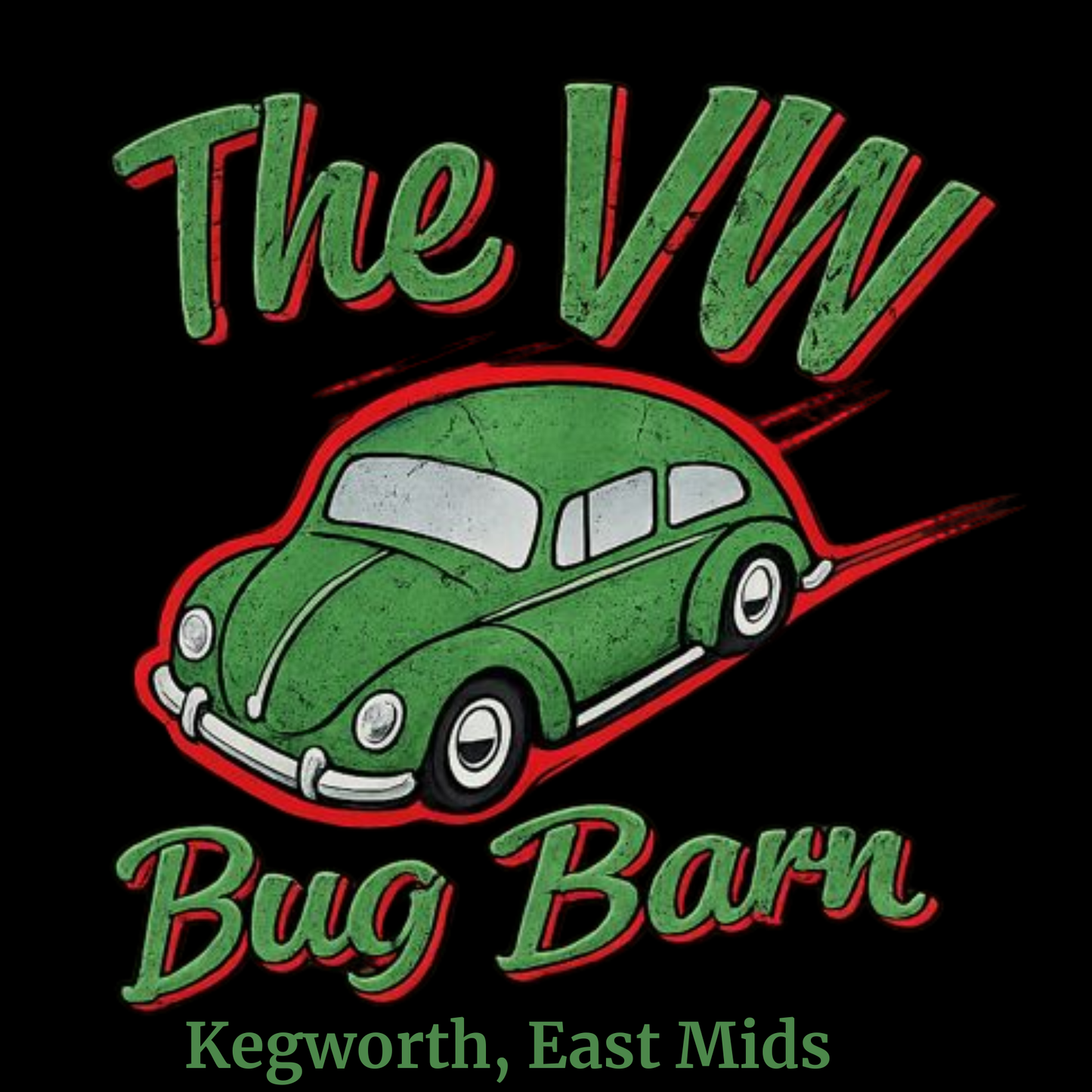 VW Bug Barn Custom Hoodie
