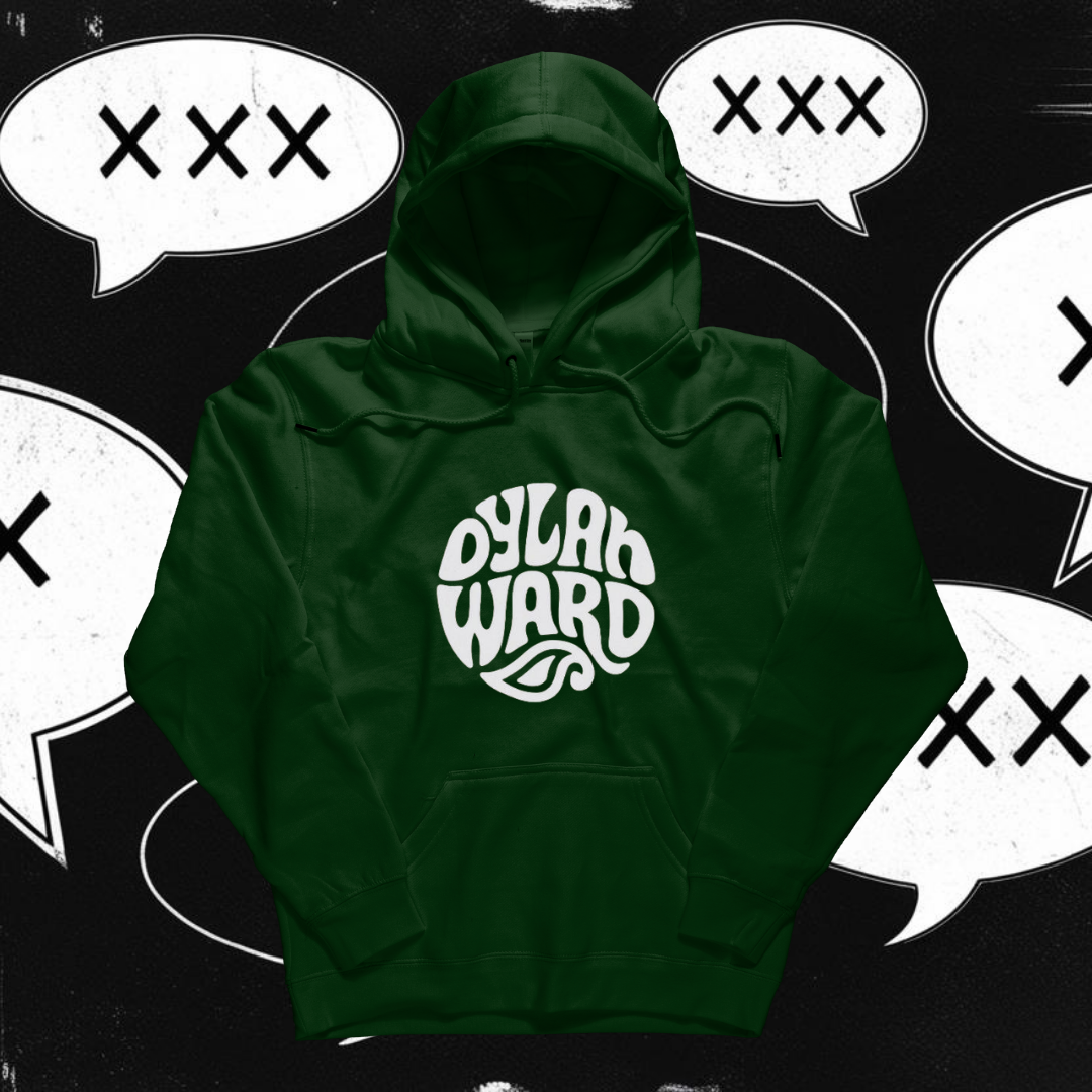 Dylan Ward Bold Logo Hoodie – Black or White