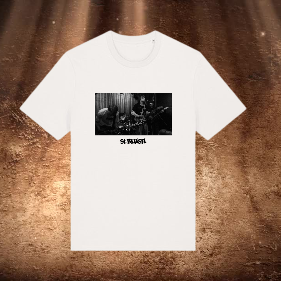 St Blush White T-Shirt – Image Print