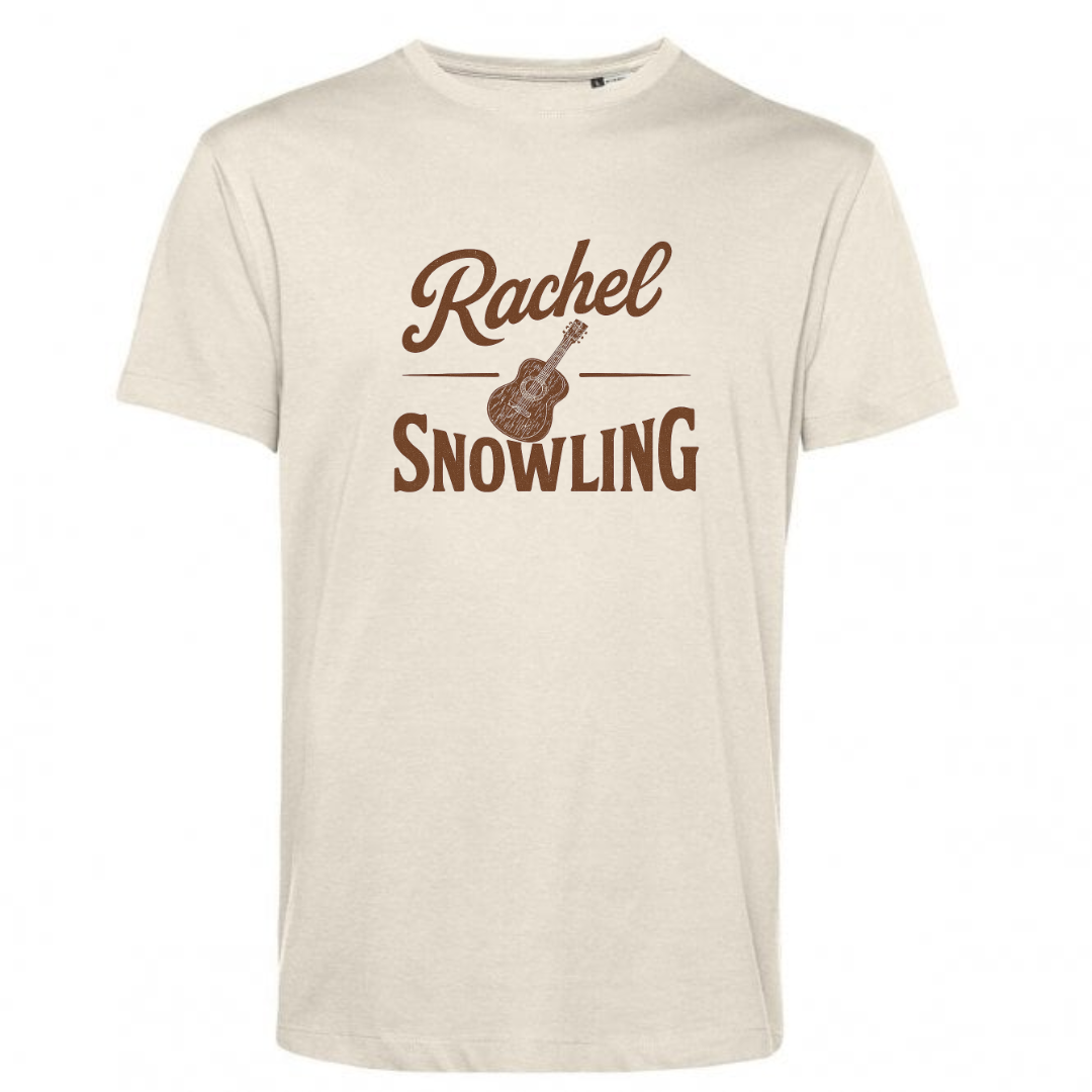 Rachel Snowling Acoustic Logo Tee - Off White