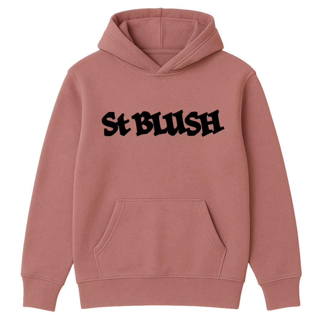 St Blush Logo Hoodie – Soft Blush