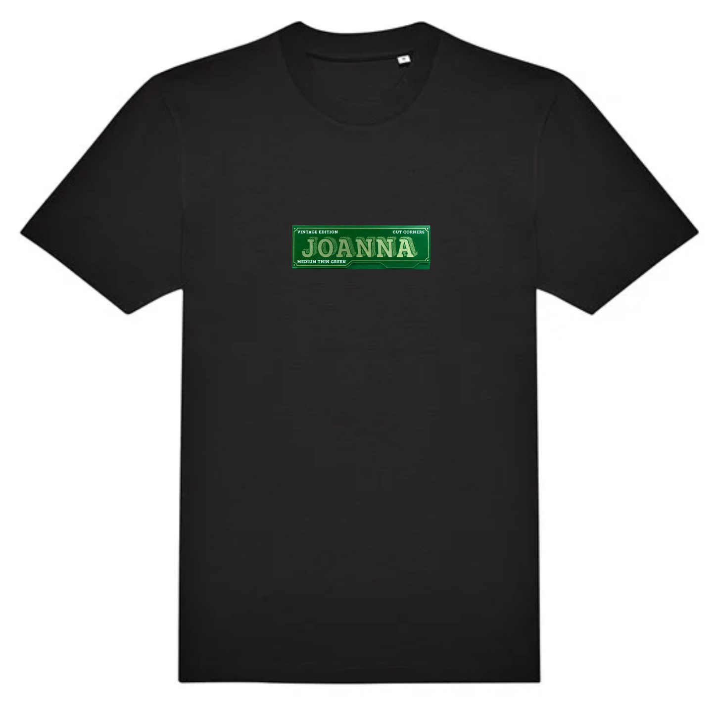 Joanna – “Green Paper Edition” Band T-Shirt (Black)