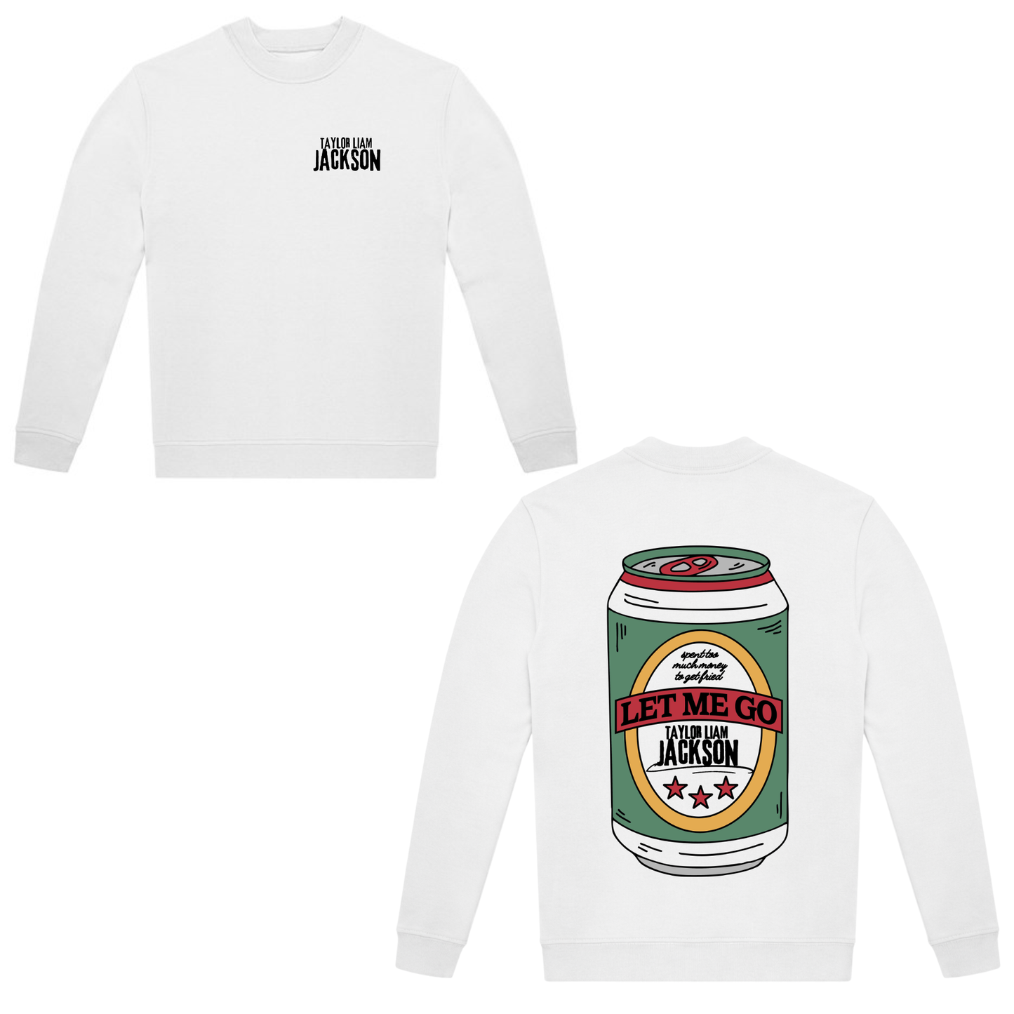 Taylor Liam Jackson – “Let Me Go” Jumper (WHITE EDITION)