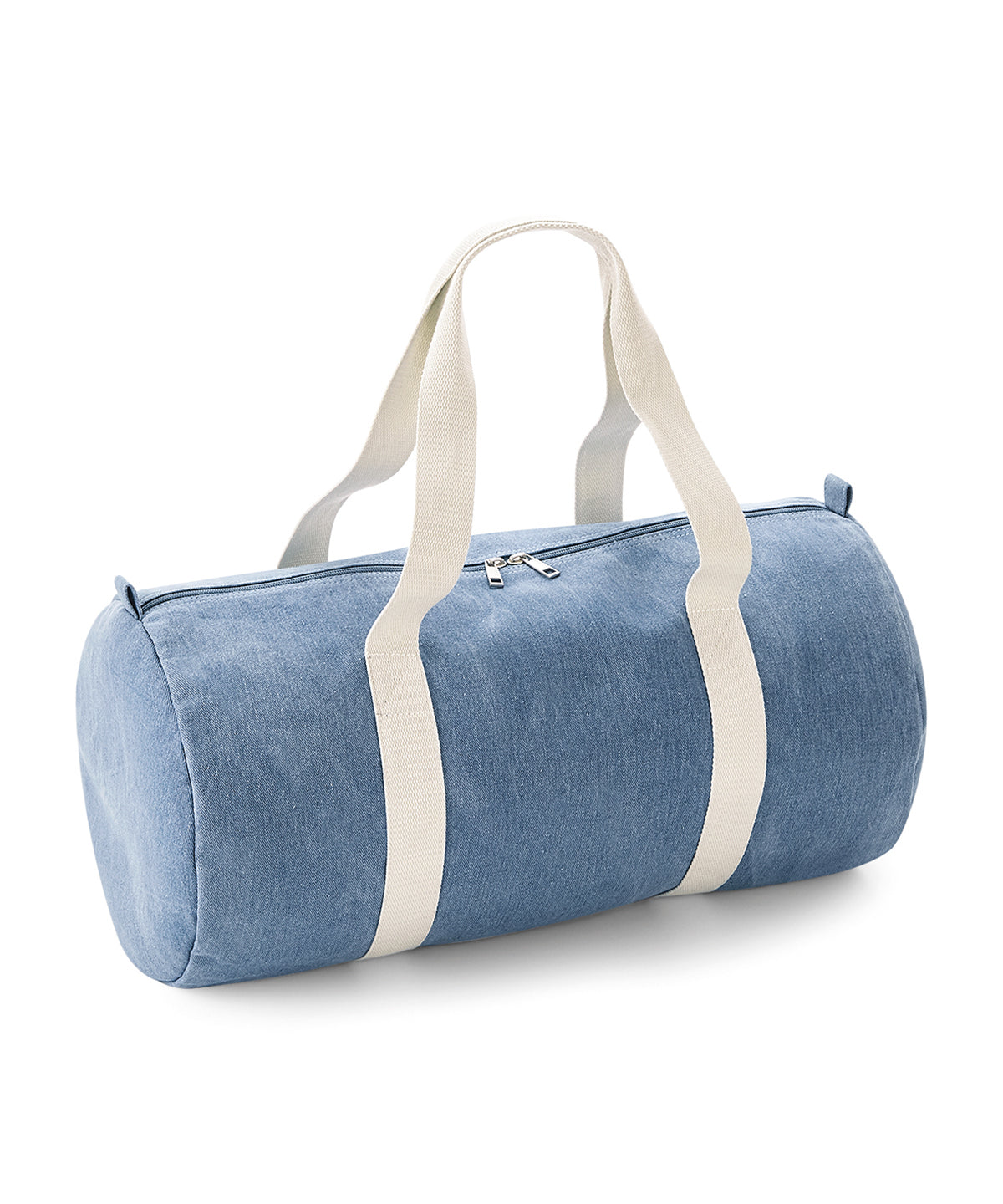 Bagbase Denim barrel bag
