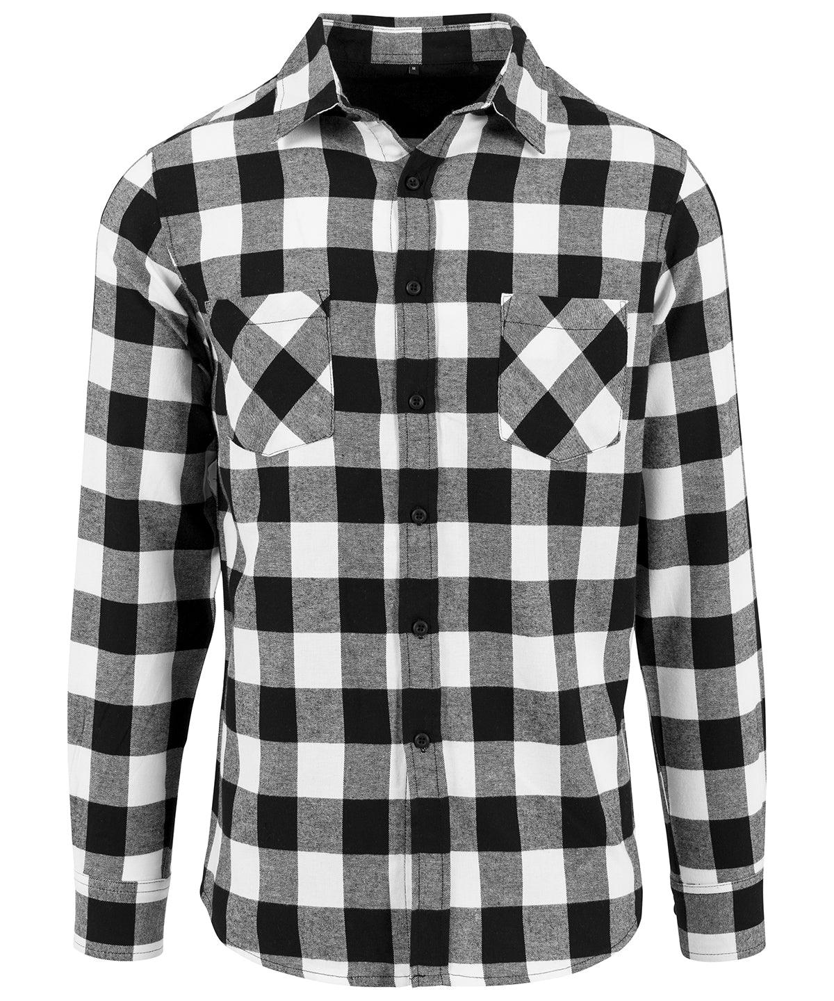 Build Your Brand Checked flannel shirt