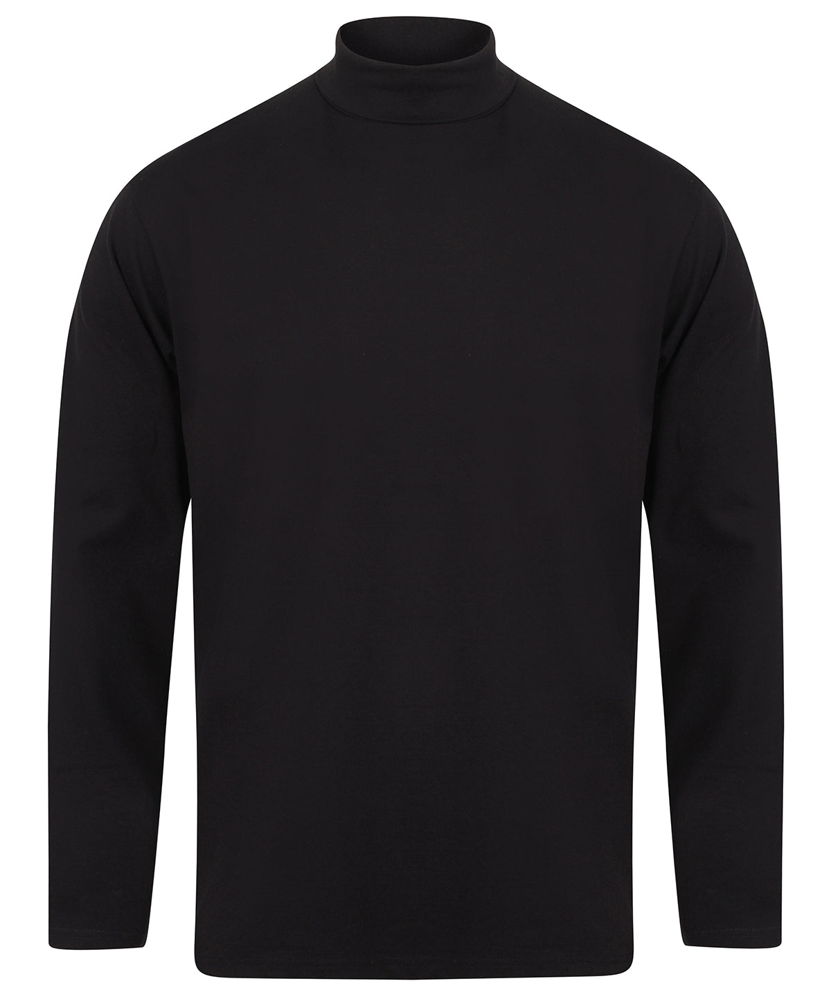 Henbury Long sleeve roll neck top