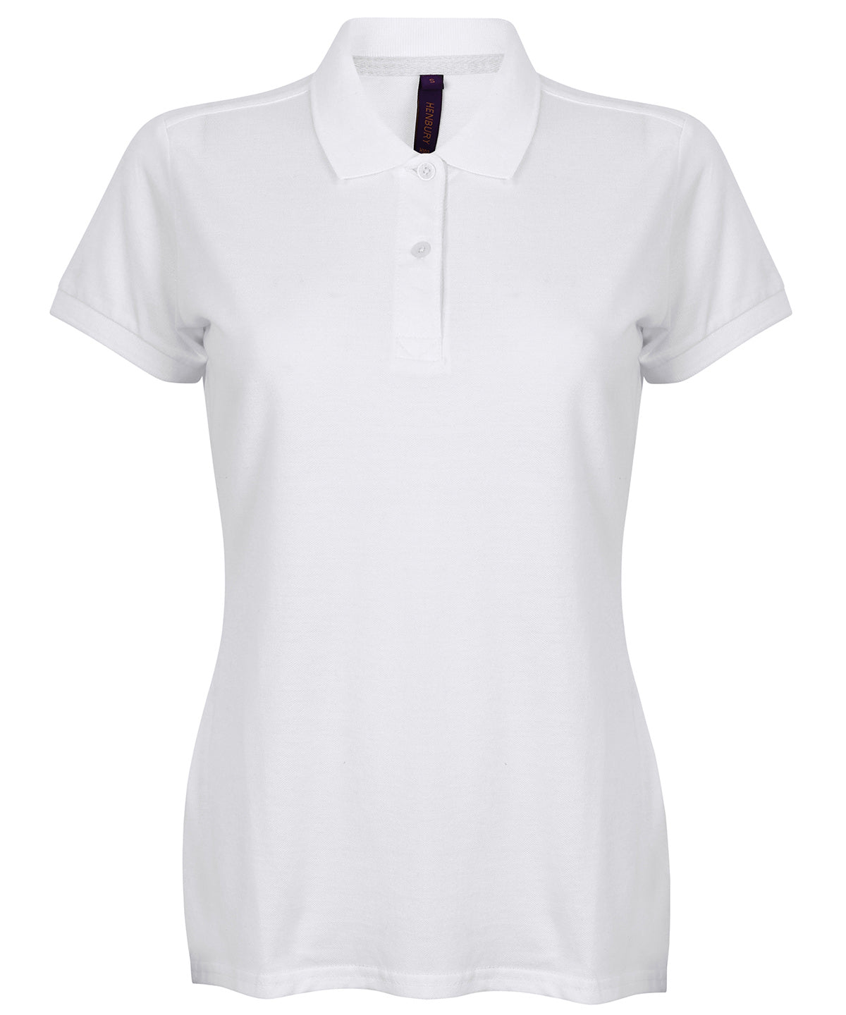 Henbury Women's micro-fine piqué polo shirt