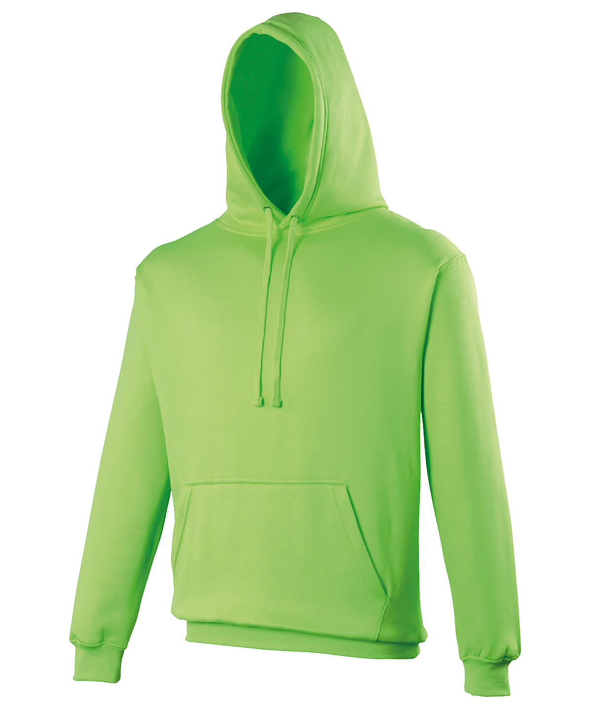 AWDis Just Hoods Electric Hoodie in Electric Green