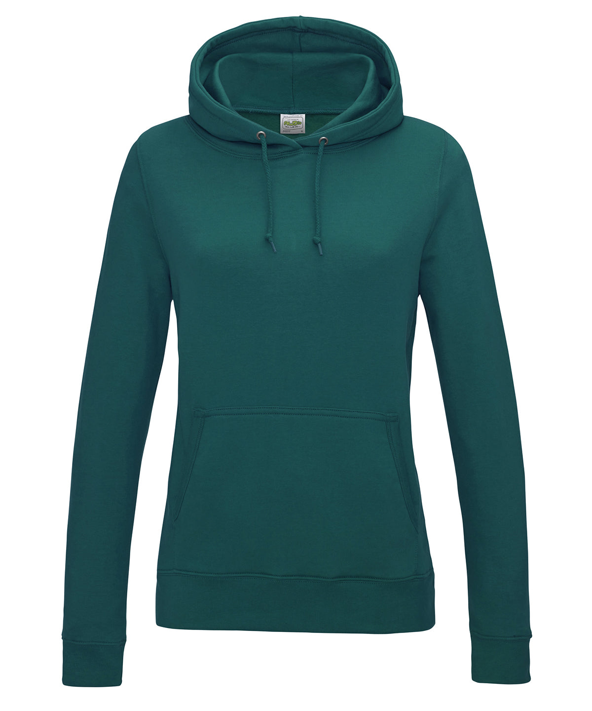 AWDis Just Hoods Women's College Hoodie in Jade