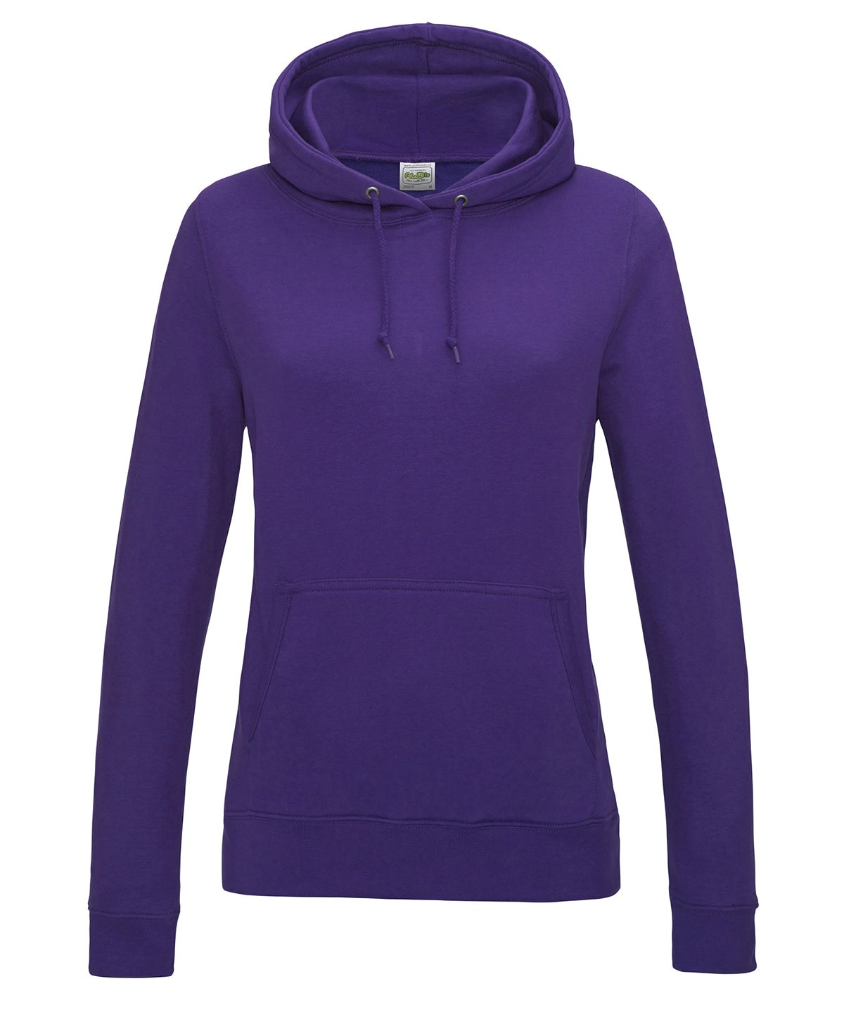 AWDis Just Hoods Women's College Hoodie in Purple