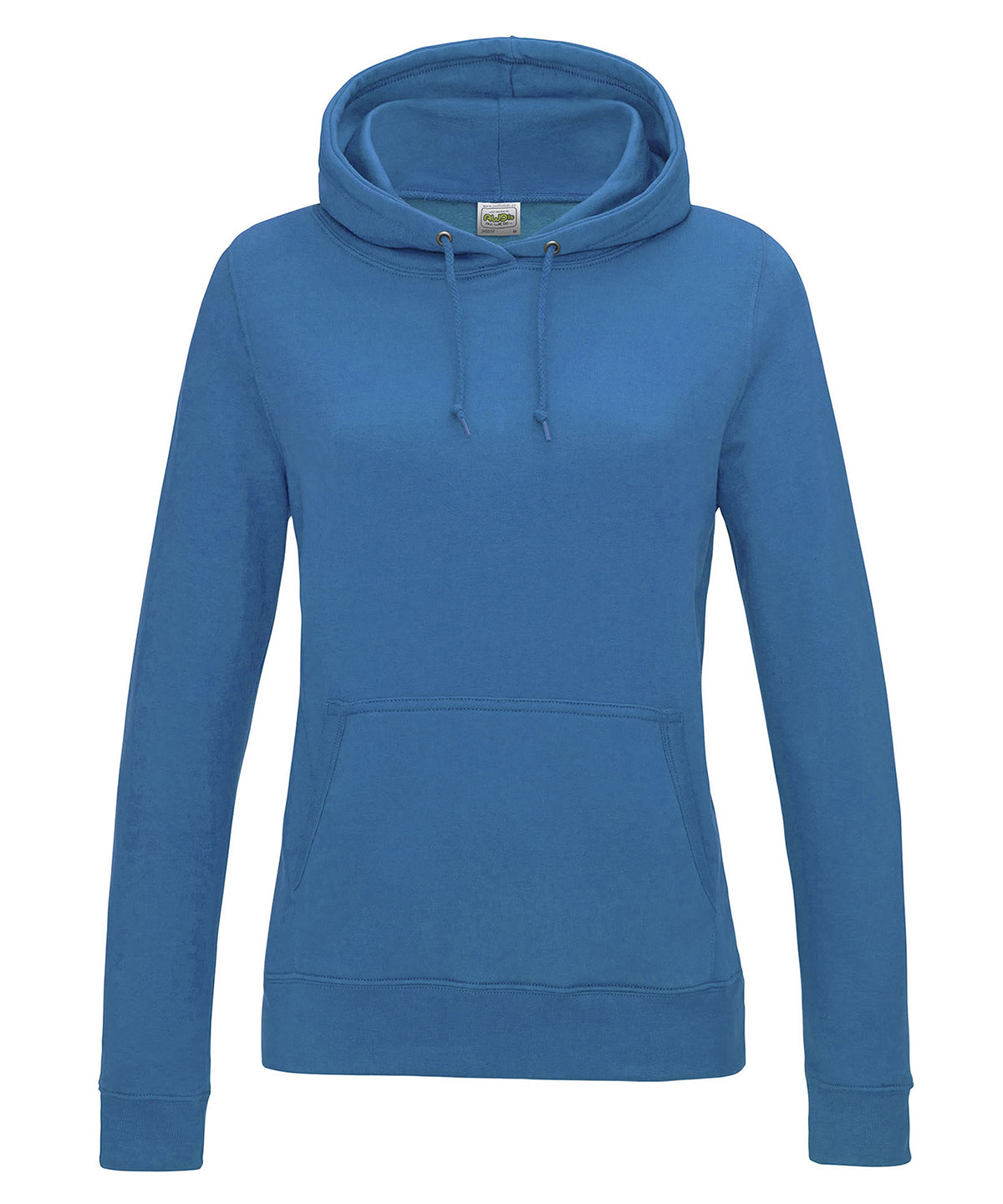 AWDis Just Hoods Women's College Hoodie in Sapphire Blue