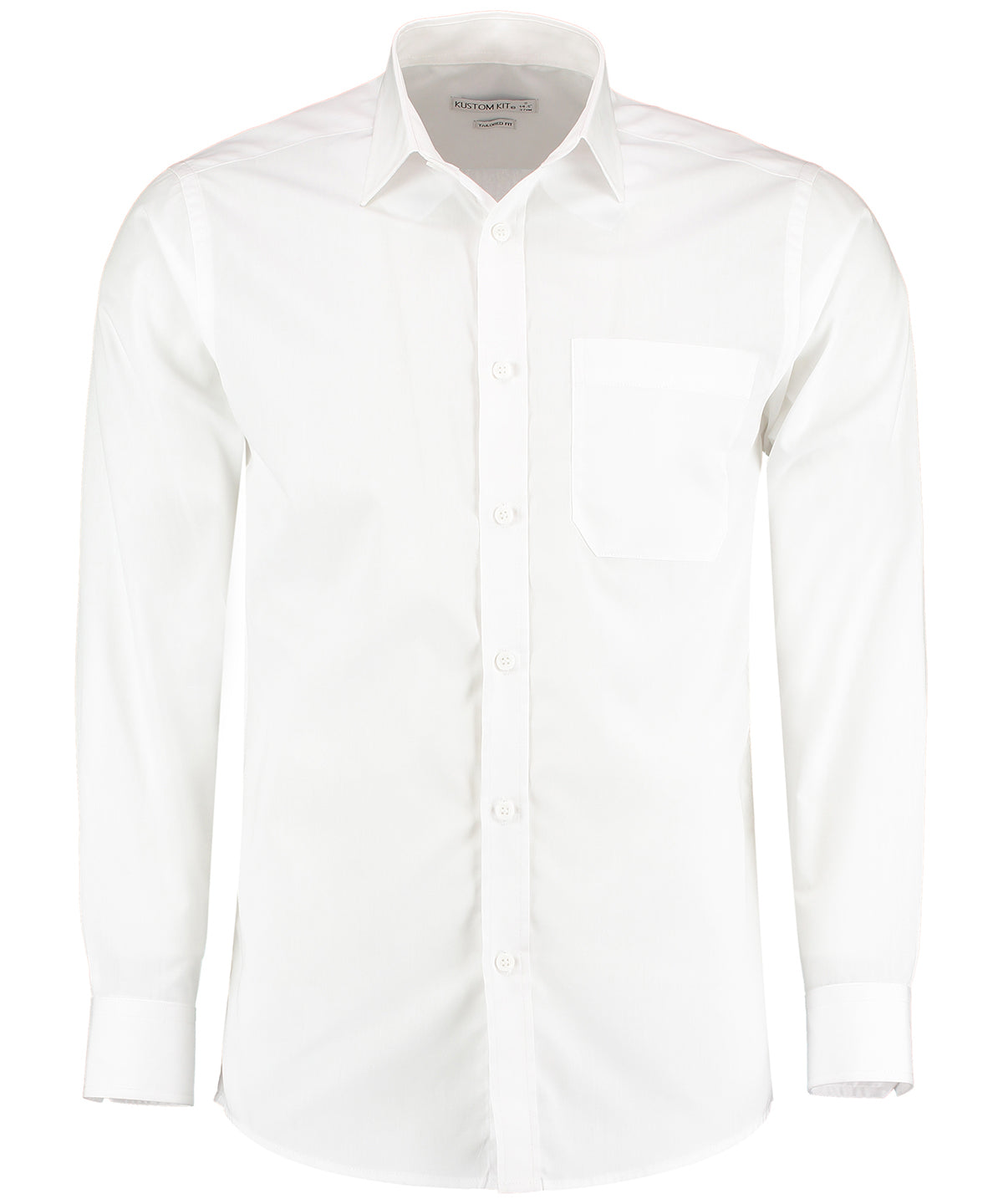 Kustom Kit Poplin shirt long-sleeved (tailored fit)