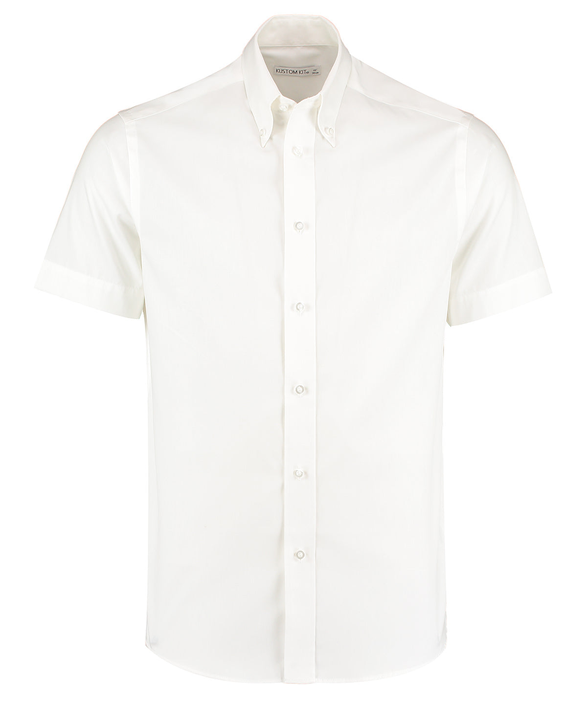 Kustom Kit Premium Oxford shirt short-sleeved (tailored fit)
