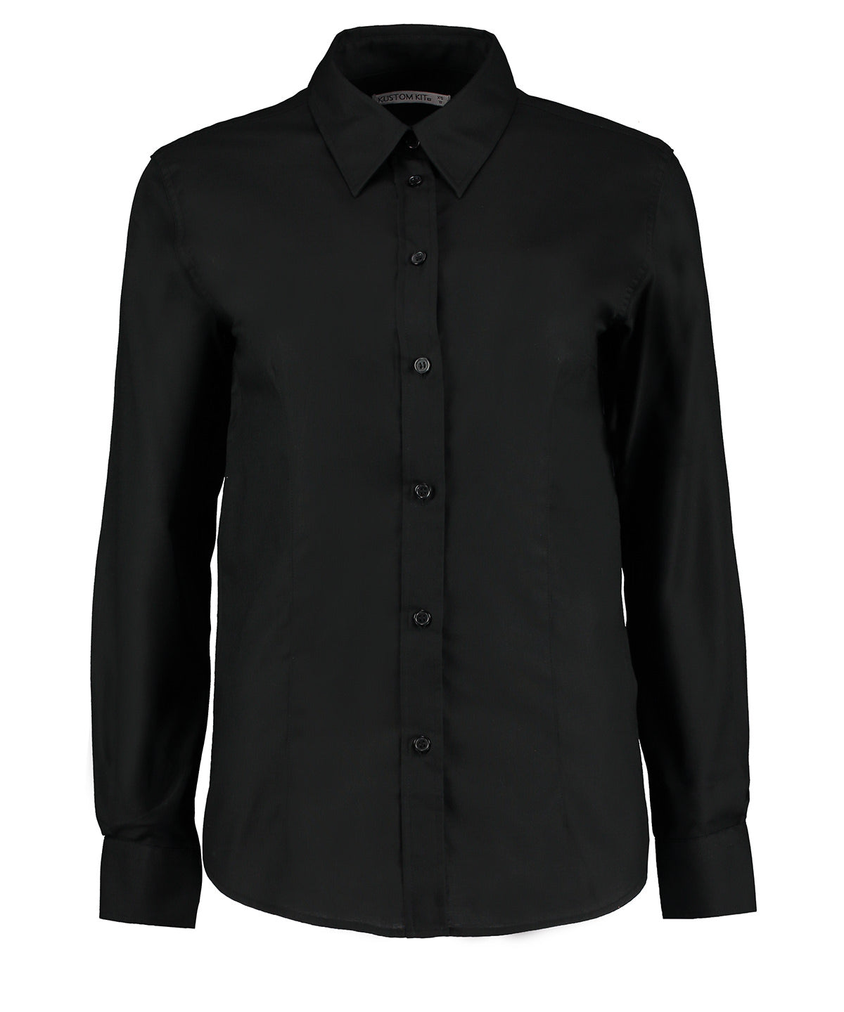 Kustom Kit Women's workplace Oxford blouse long-sleeved (tailored fit)