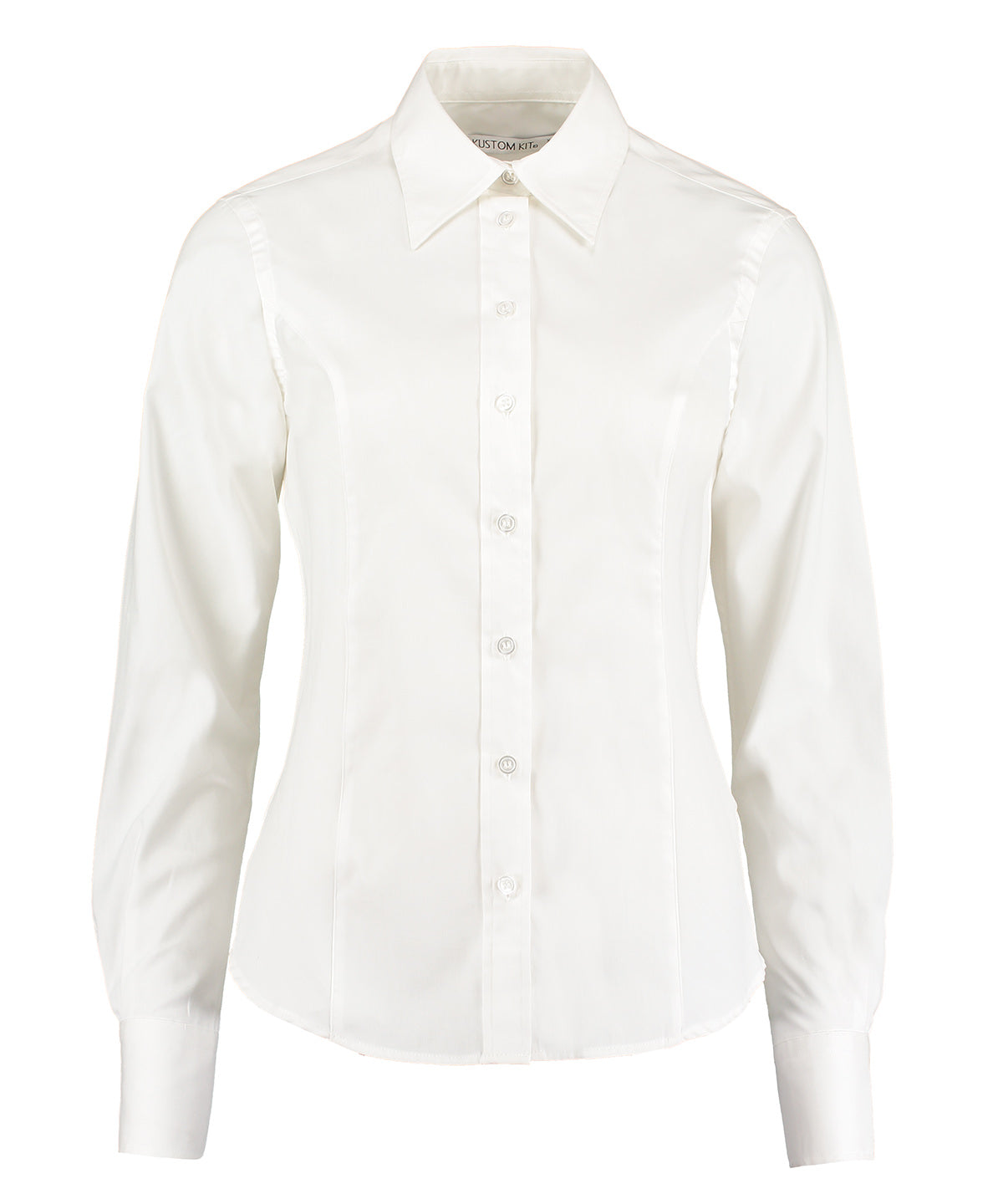 Kustom Kit Women's corporate Oxford blouse long-sleeved (tailored fit)