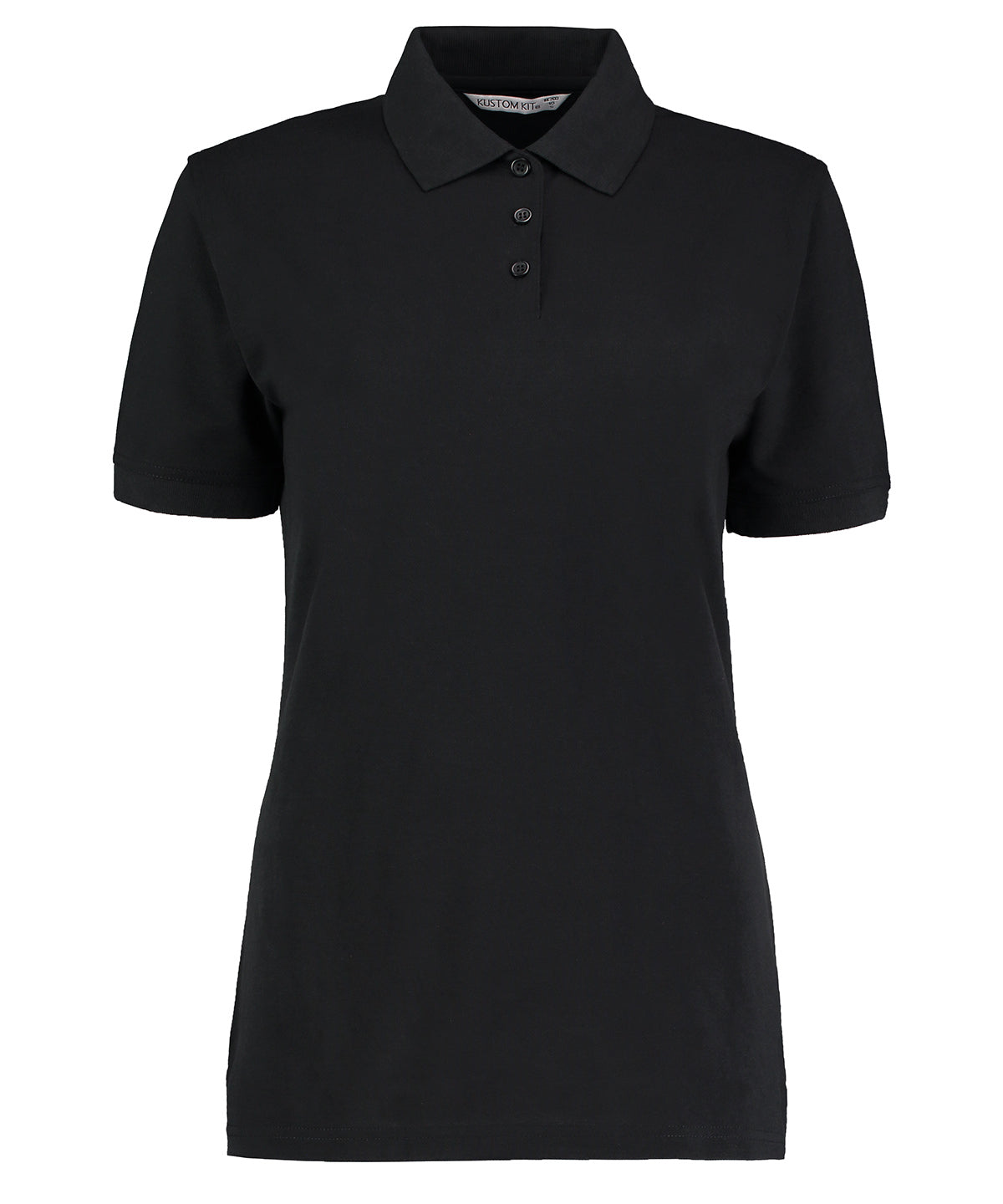 Kustom Kit Klassic Women's Polo with Superwash 60°C in Black