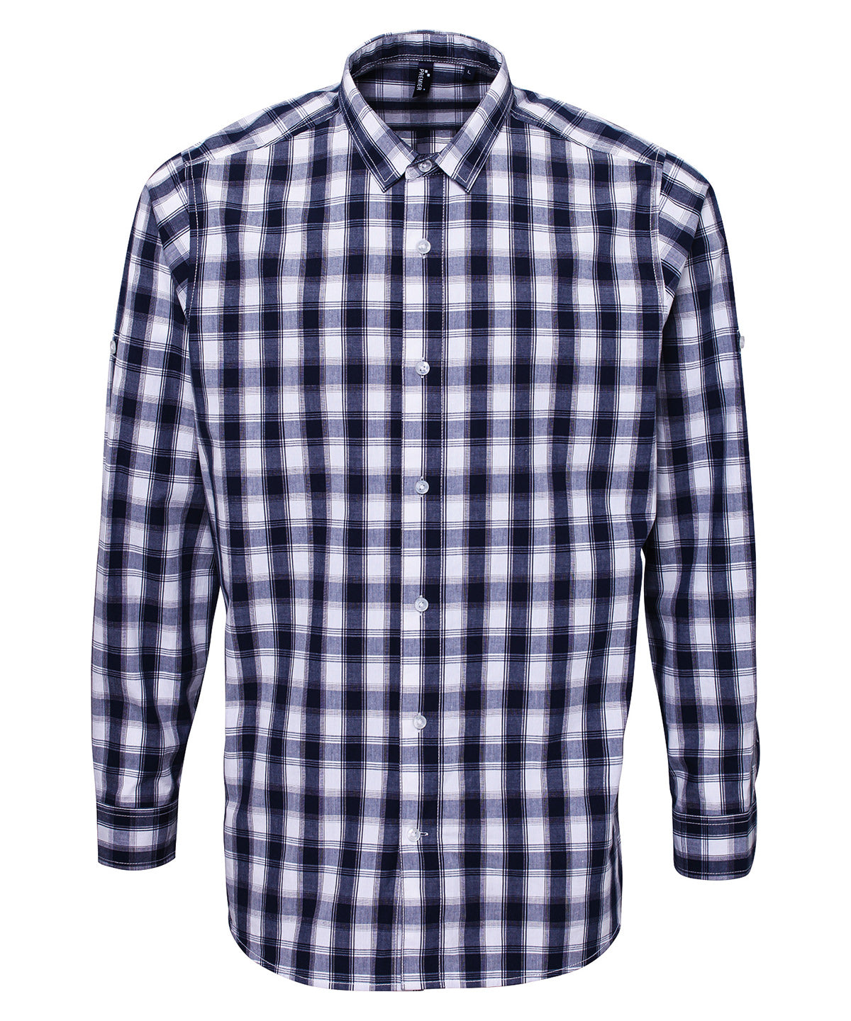 Premier Mulligan check cotton long sleeve shirt