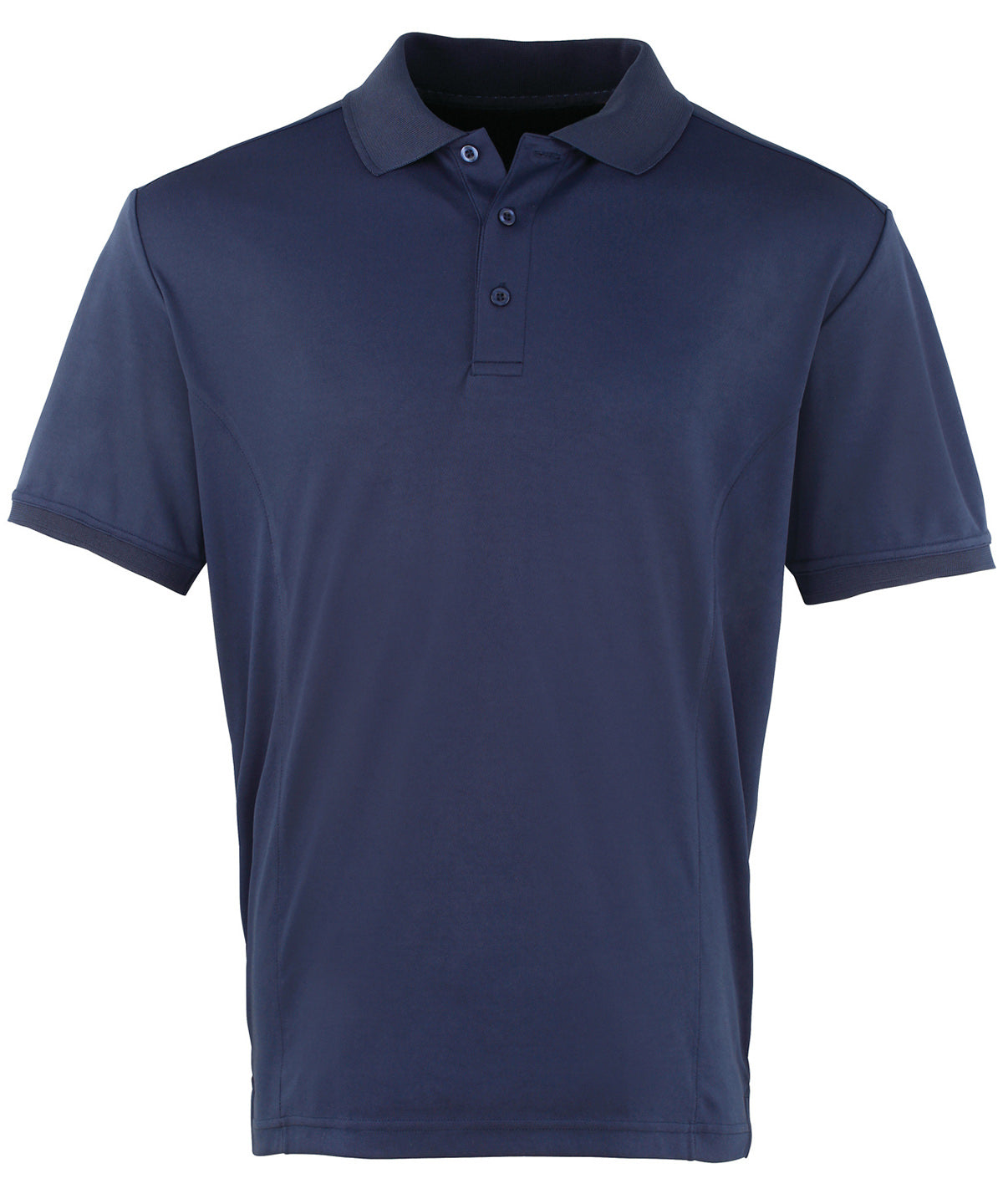 Premier Coolchecker Piqué Polo in Navy