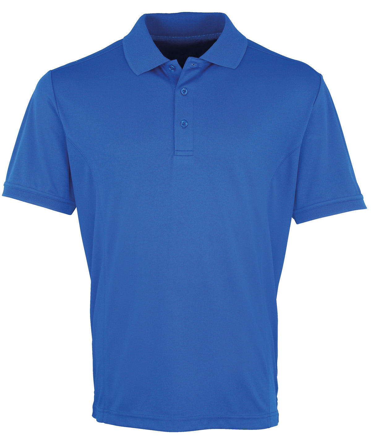 Premier Coolchecker Piqué Polo in Royal