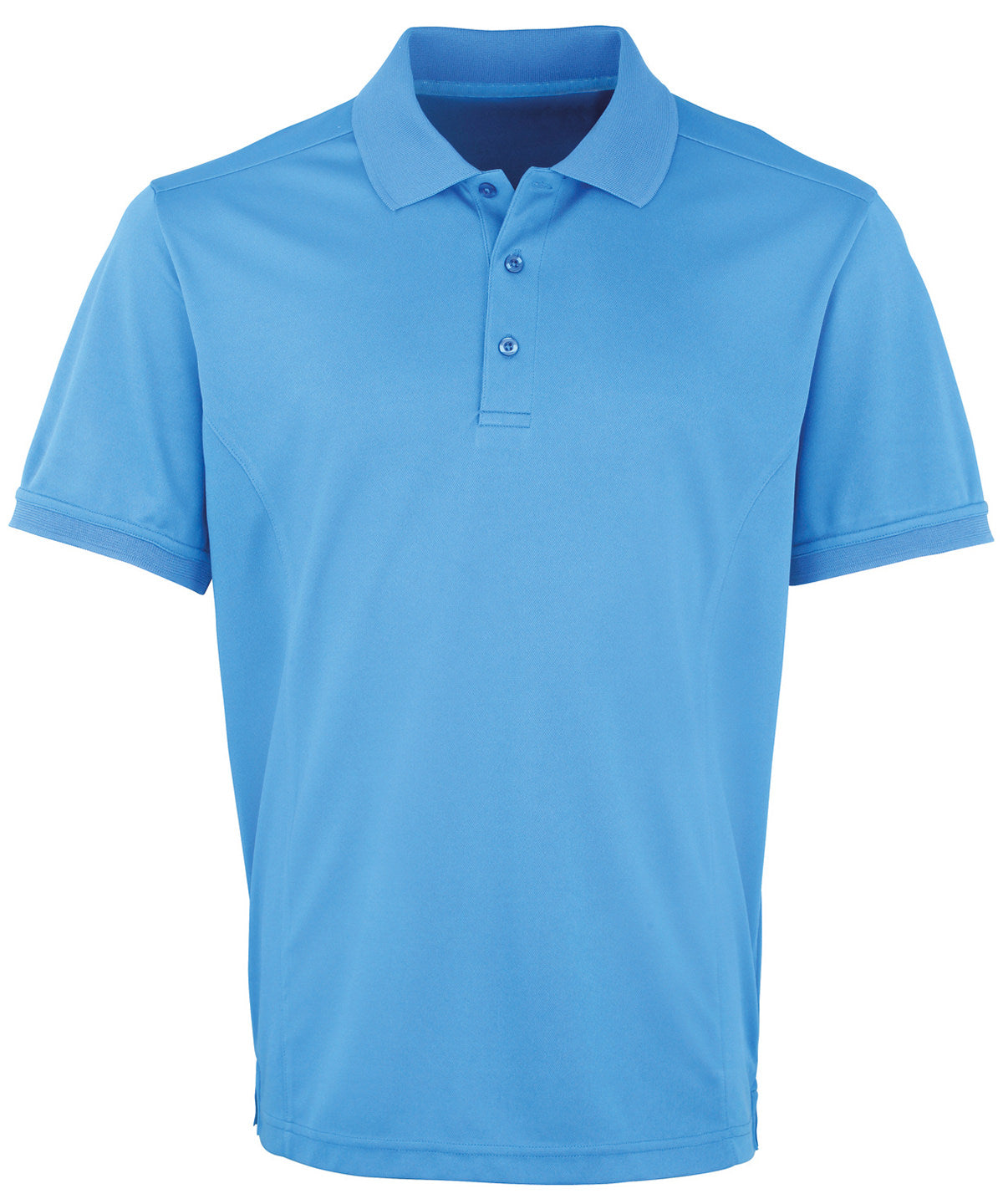 Premier Coolchecker Piqué Polo in Sapphire