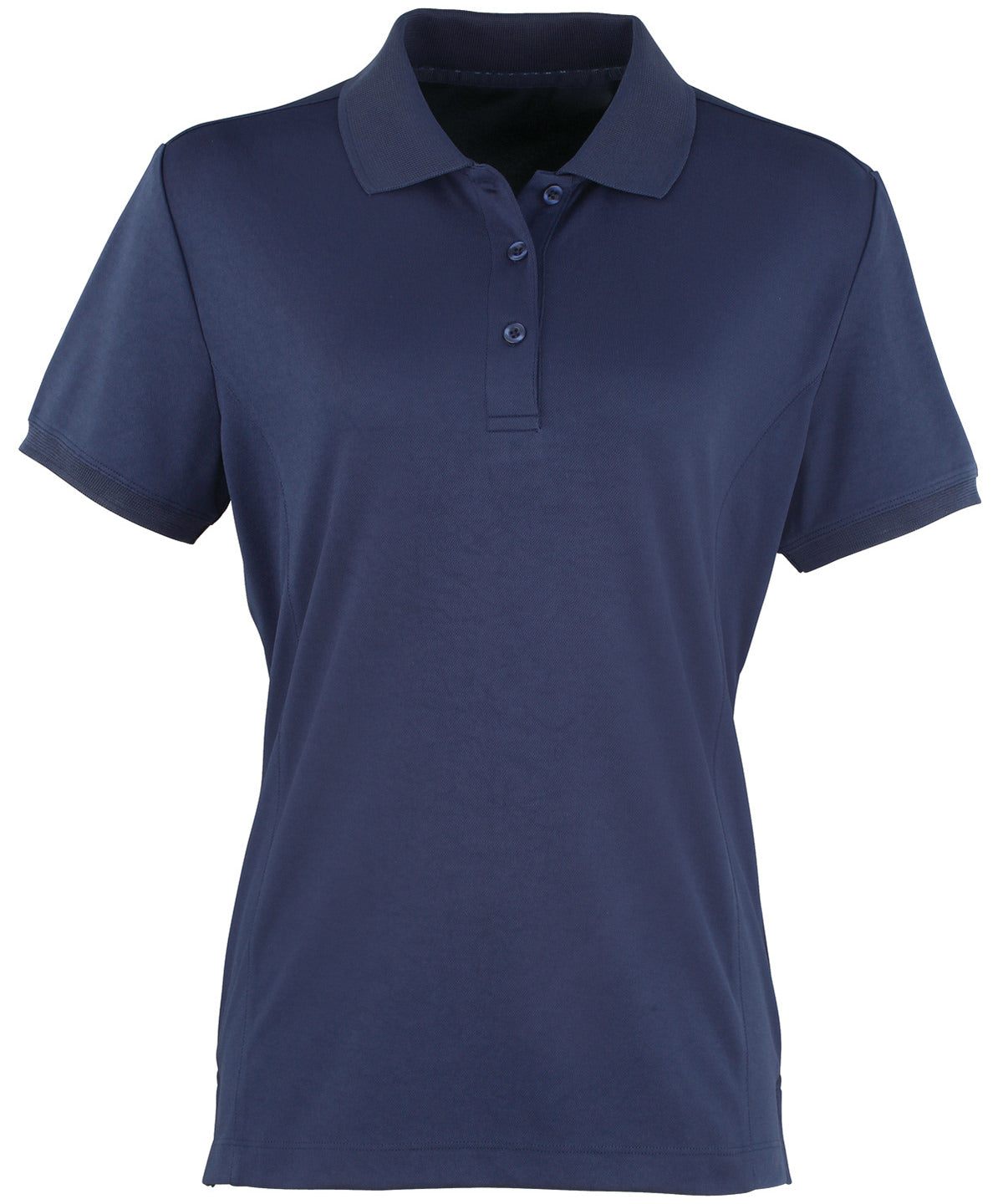 Premier Women's Coolchecker Piqué Polo in Navy