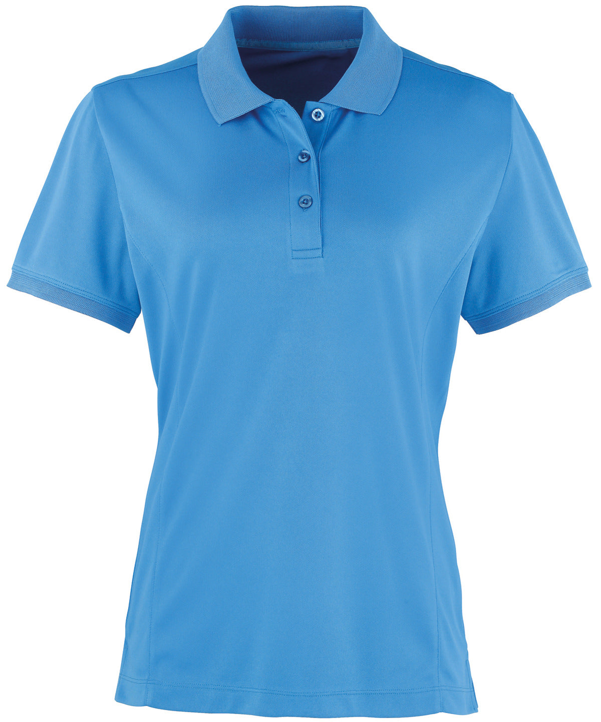 Premier Women's Coolchecker Piqué Polo in Sapphire