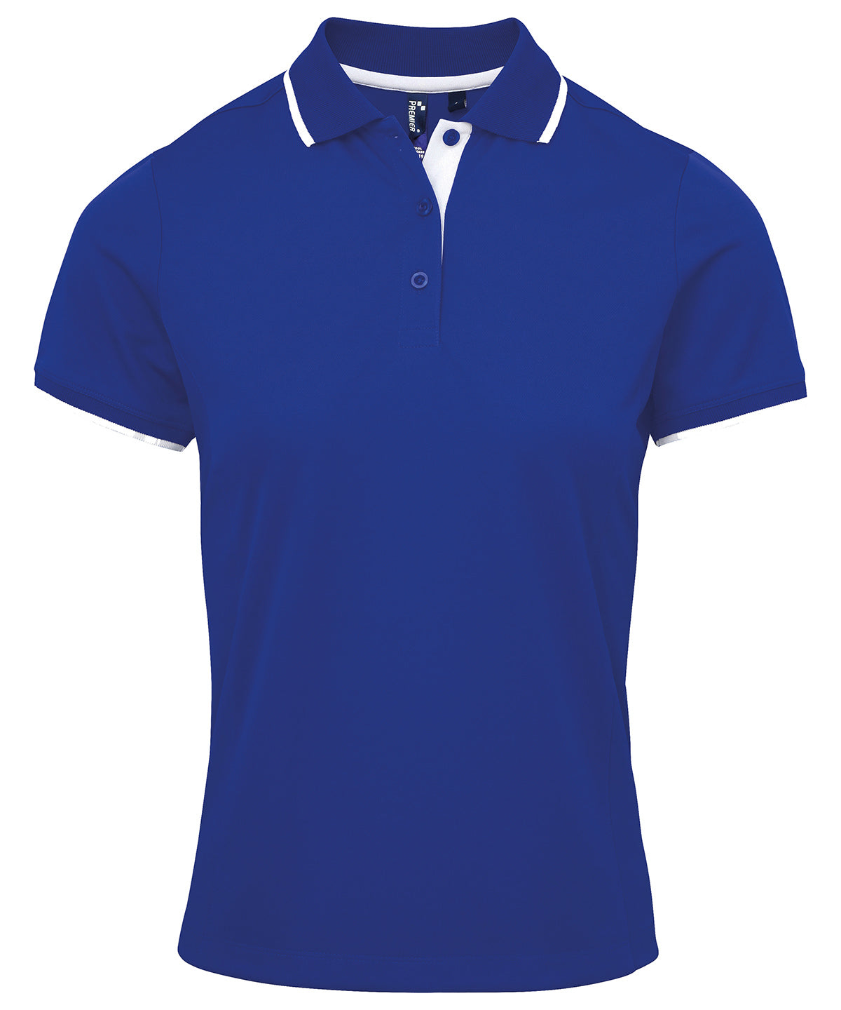 Premier Women's contrast Coolchecker® polo