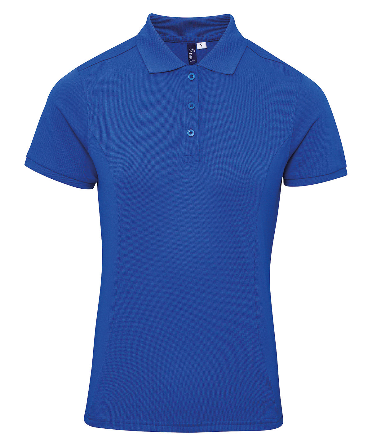 Premier Women's Coolchecker Plus Piqué Polo in Royal