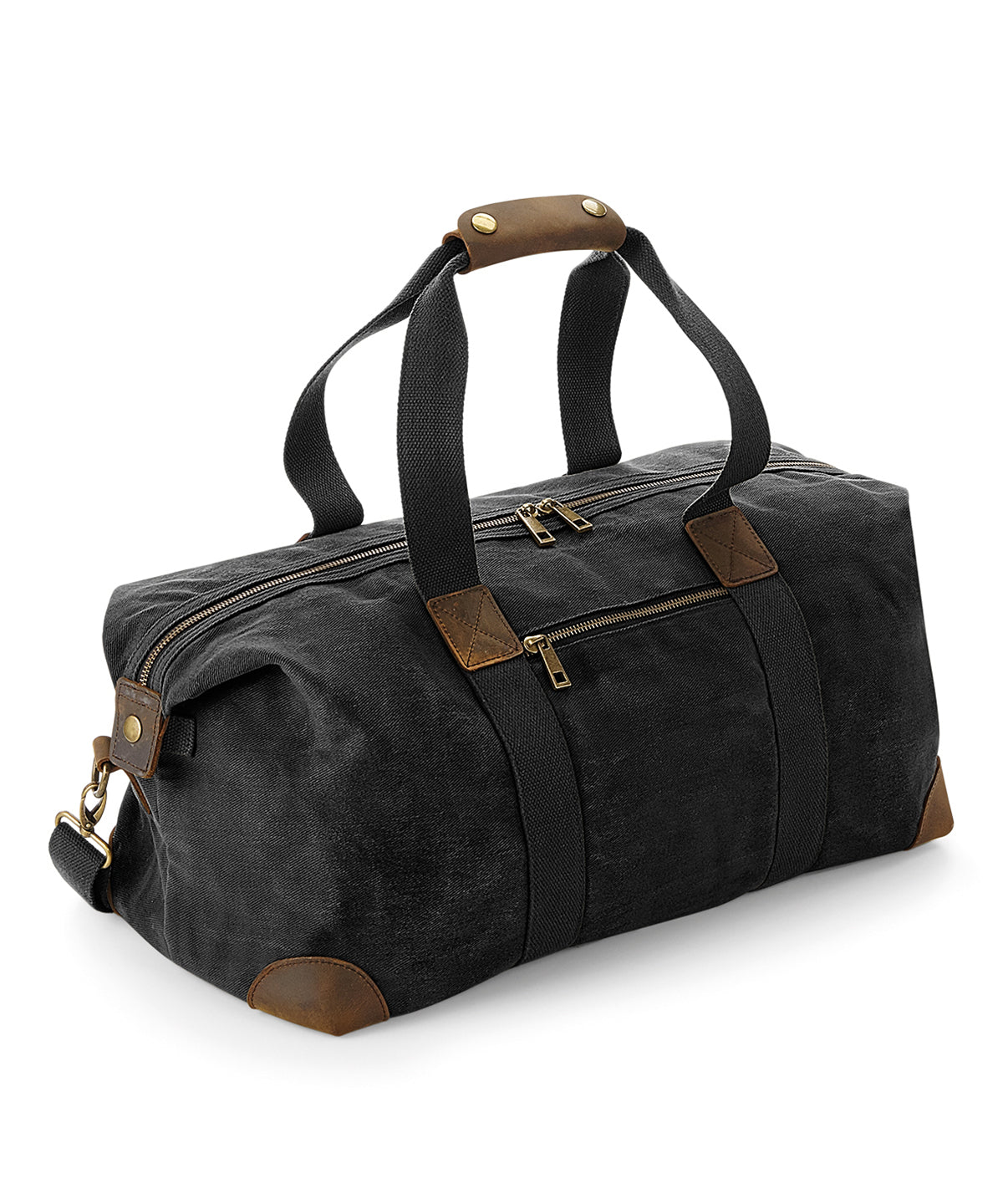 Quadra Heritage waxed canvas holdall