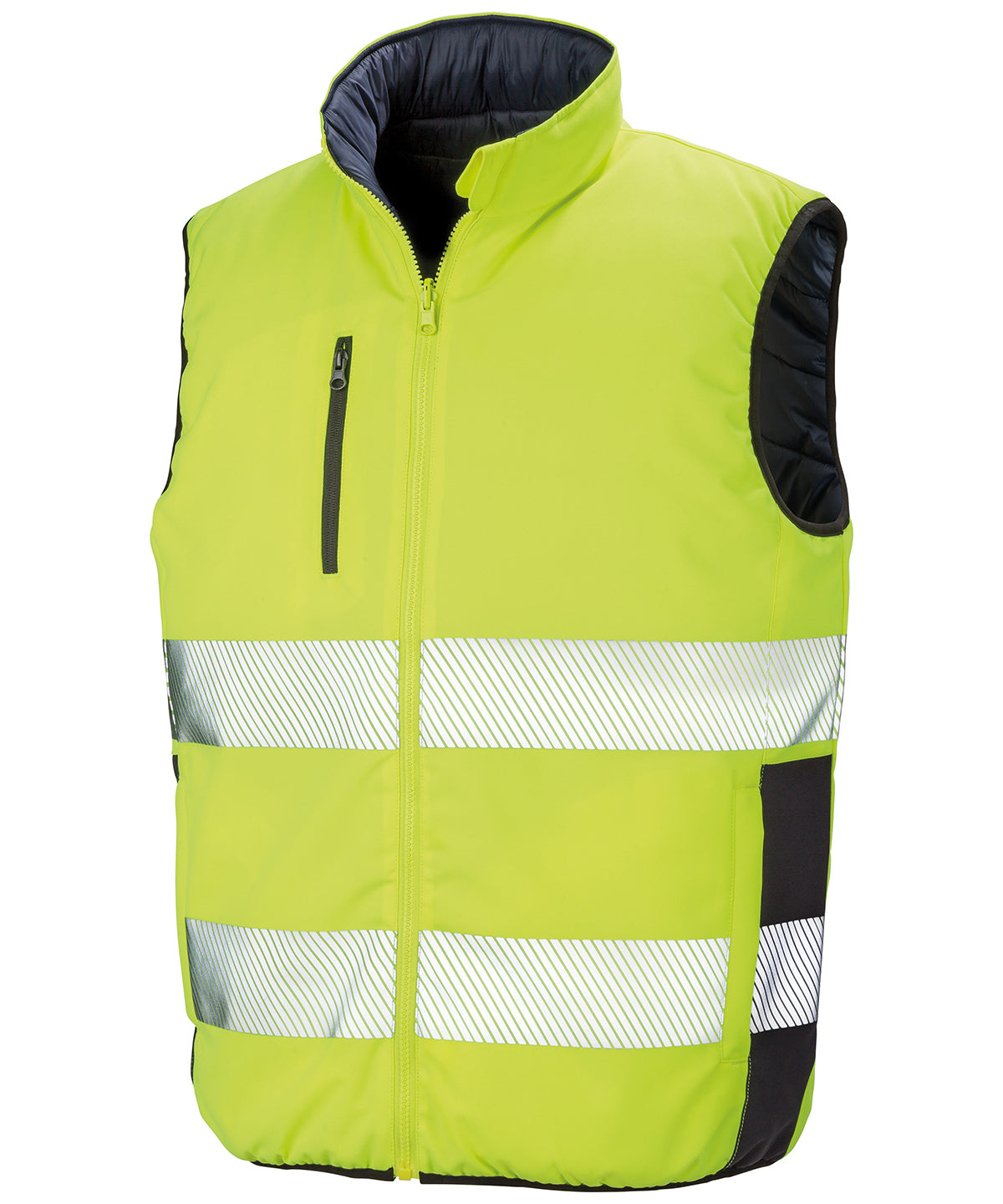Result Safeguard Reversible soft padded gilet