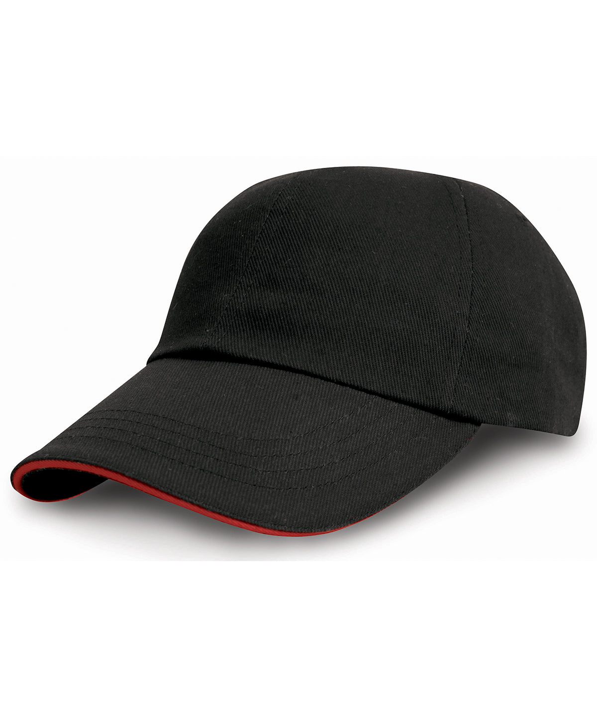 Result Headwear Heavy cotton drill pro-style with sandwich peak