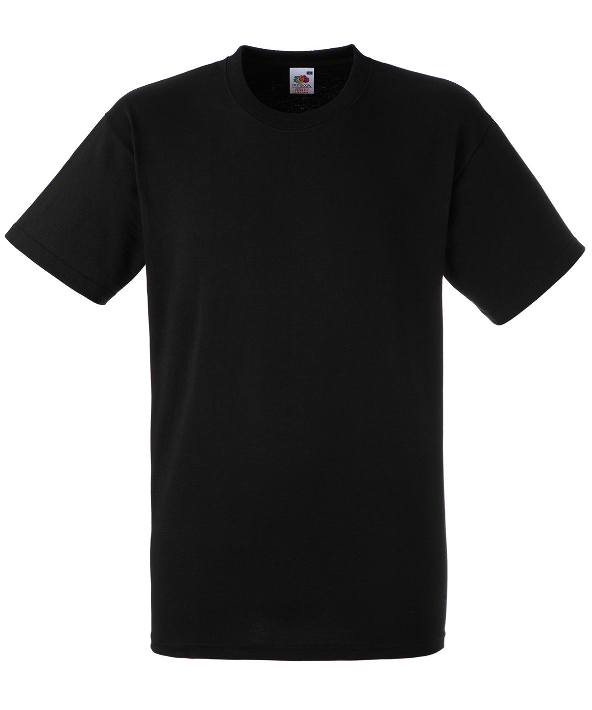 Fruit of the Loom Heavy Cotton T-Shirt in Black