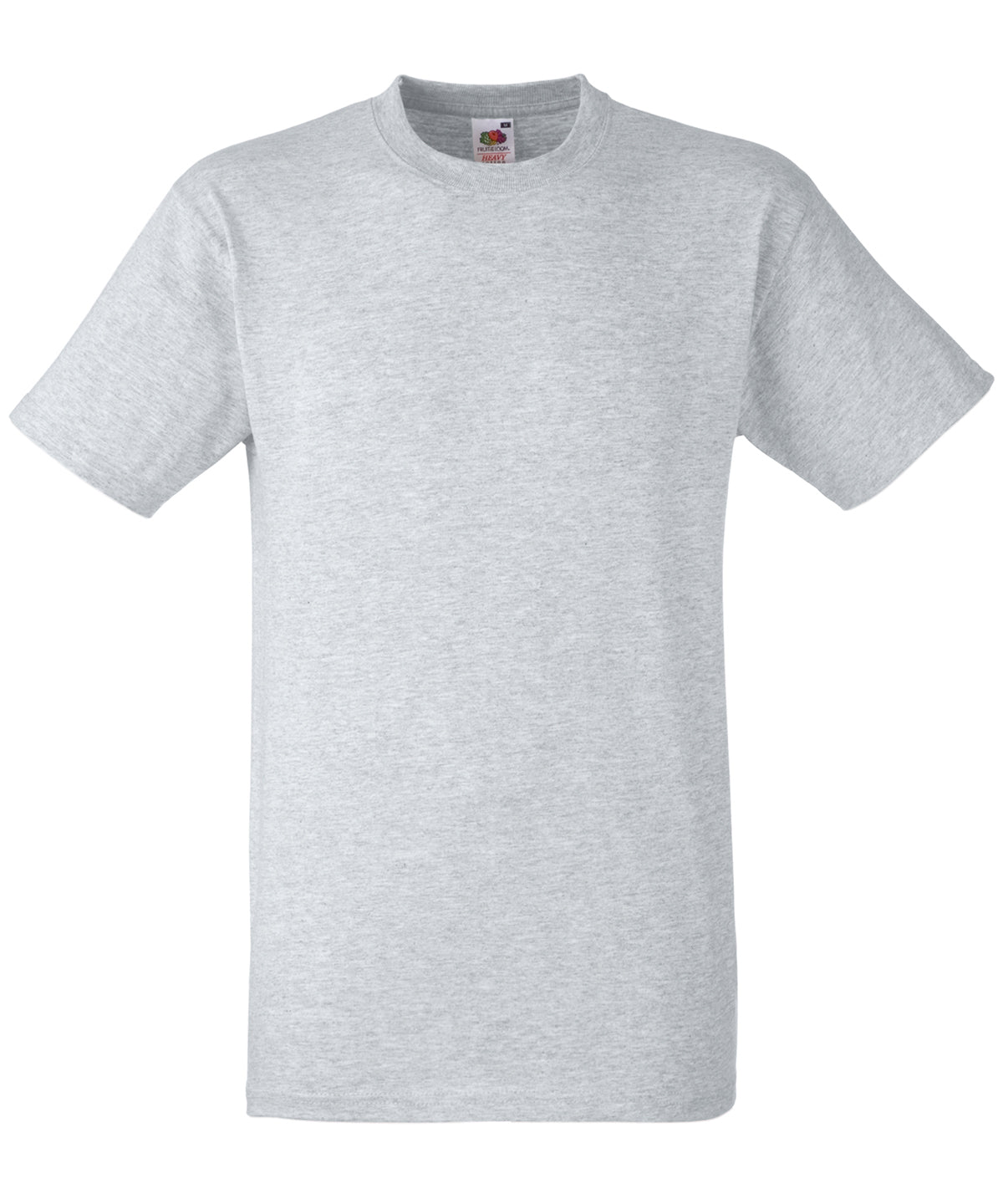 Fruit of the Loom Heavy Cotton T-Shirt in Heather Grey