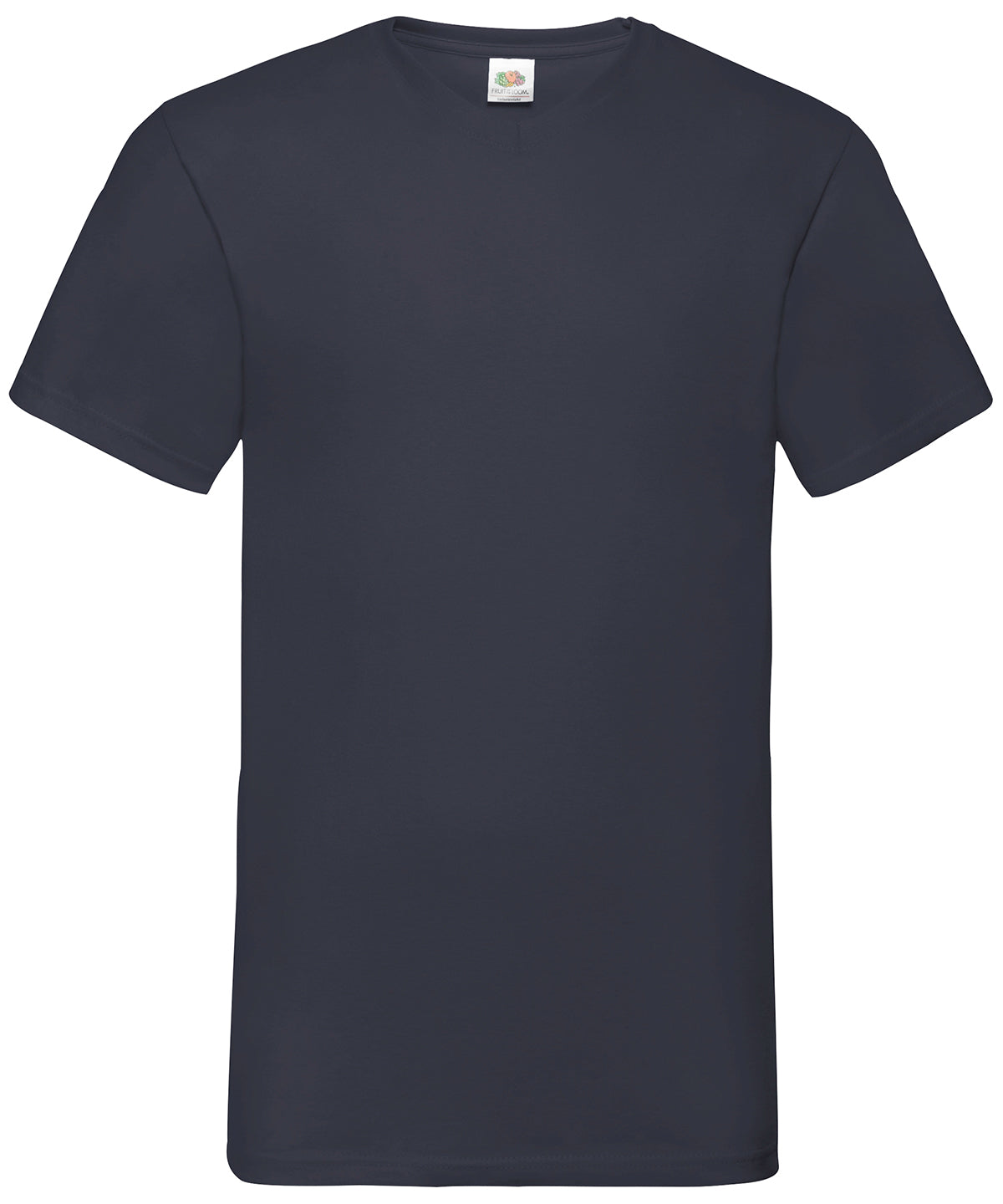 Fruit of the Loom Valueweight V-Neck T-Shirt in Deep Navy
