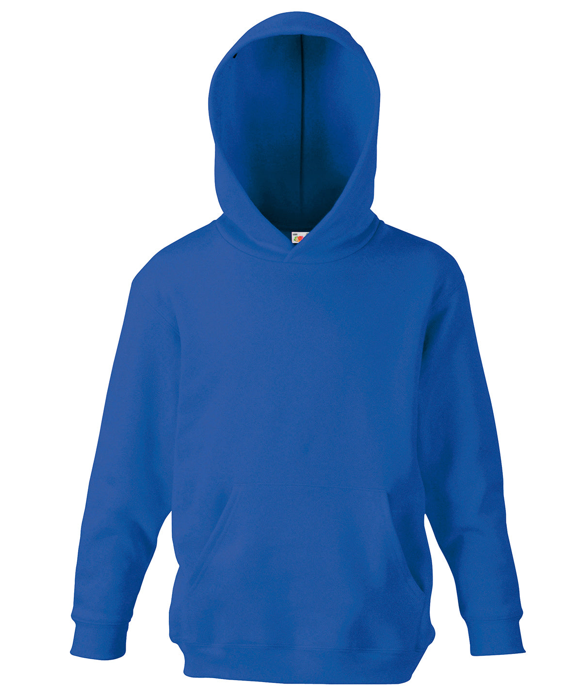 Fruit of the Loom Kids Classic Hooded Sweatshirt in Royal Blue