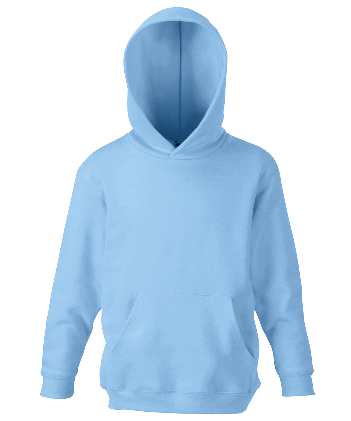 Fruit of the Loom Kids Classic Hooded Sweatshirt in Sky Blue