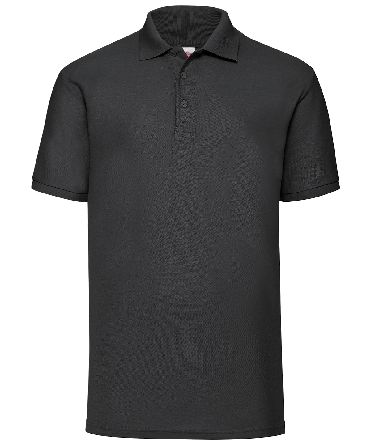 Fruit of the Loom 65/35 Polo in Black