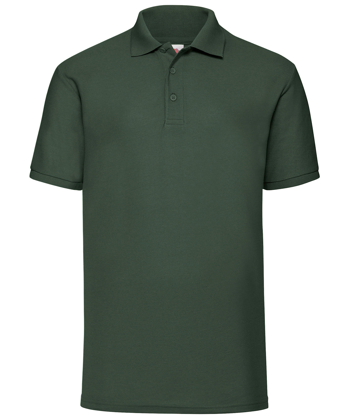 Fruit of the Loom 65/35 Polo in Bottle Green
