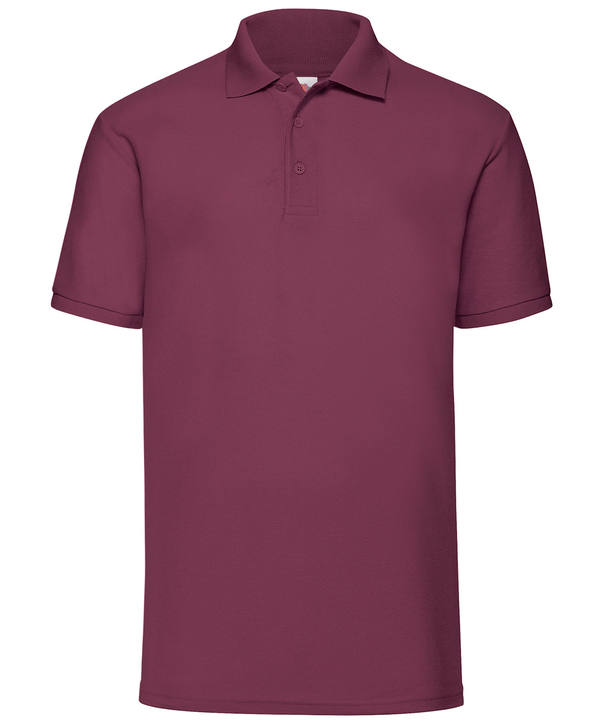 Fruit of the Loom 65/35 Polo in Burgundy