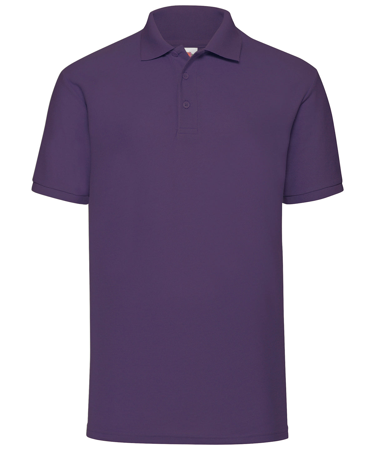 Fruit of the Loom 65/35 Polo in Purple