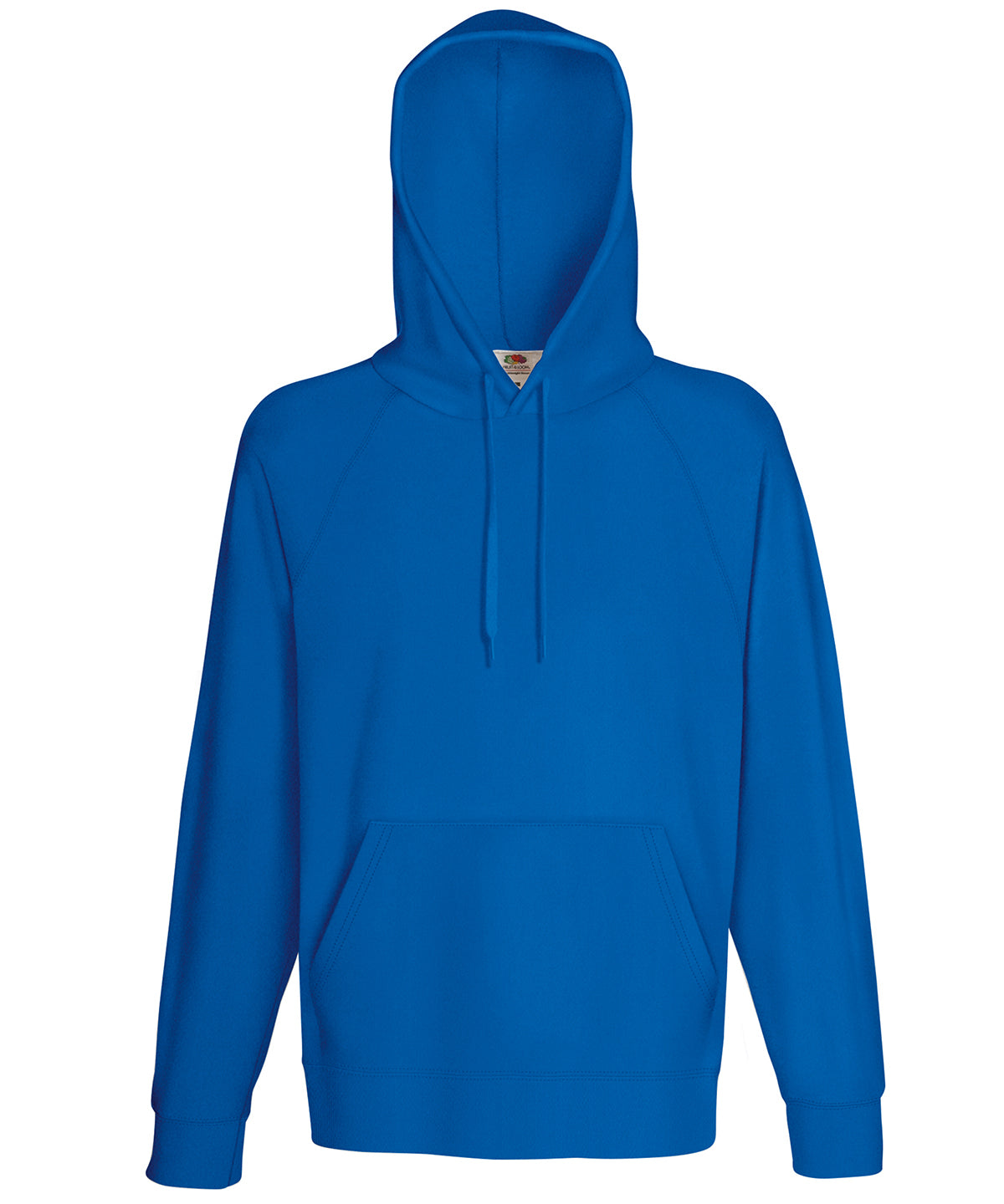 Fruit of the Loom Lightweight Hooded Sweatshirt in Royal Blue