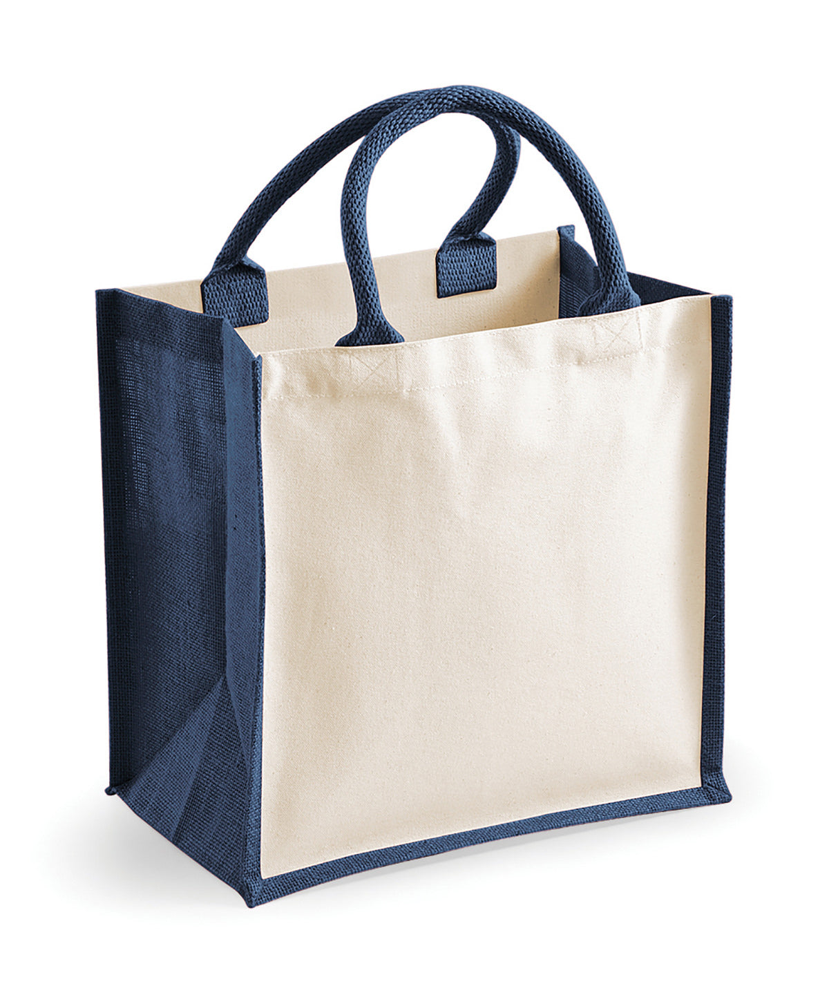 Westford Mill Printers midi jute tote