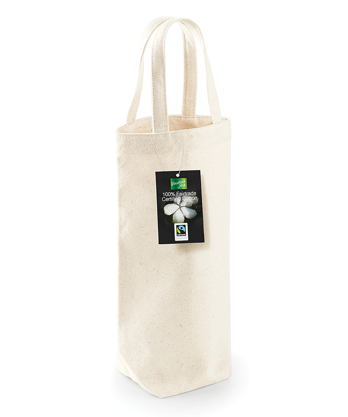 Westford Mill Fairtrade cotton bottle bag